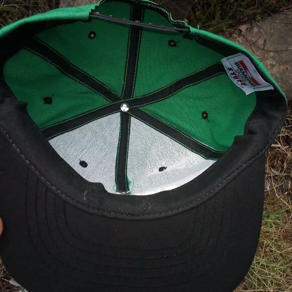 Vintage Hats DS Vintage First Union Racing Two Tone Snap Back Hat Multi