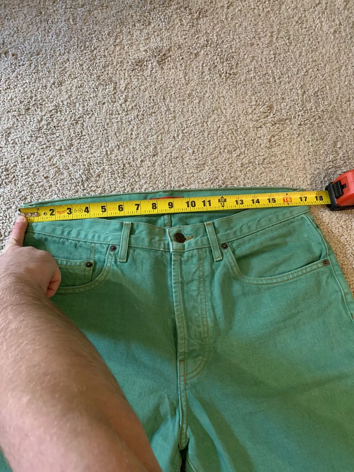 Supreme Denim Supreme Regular Jeans Green