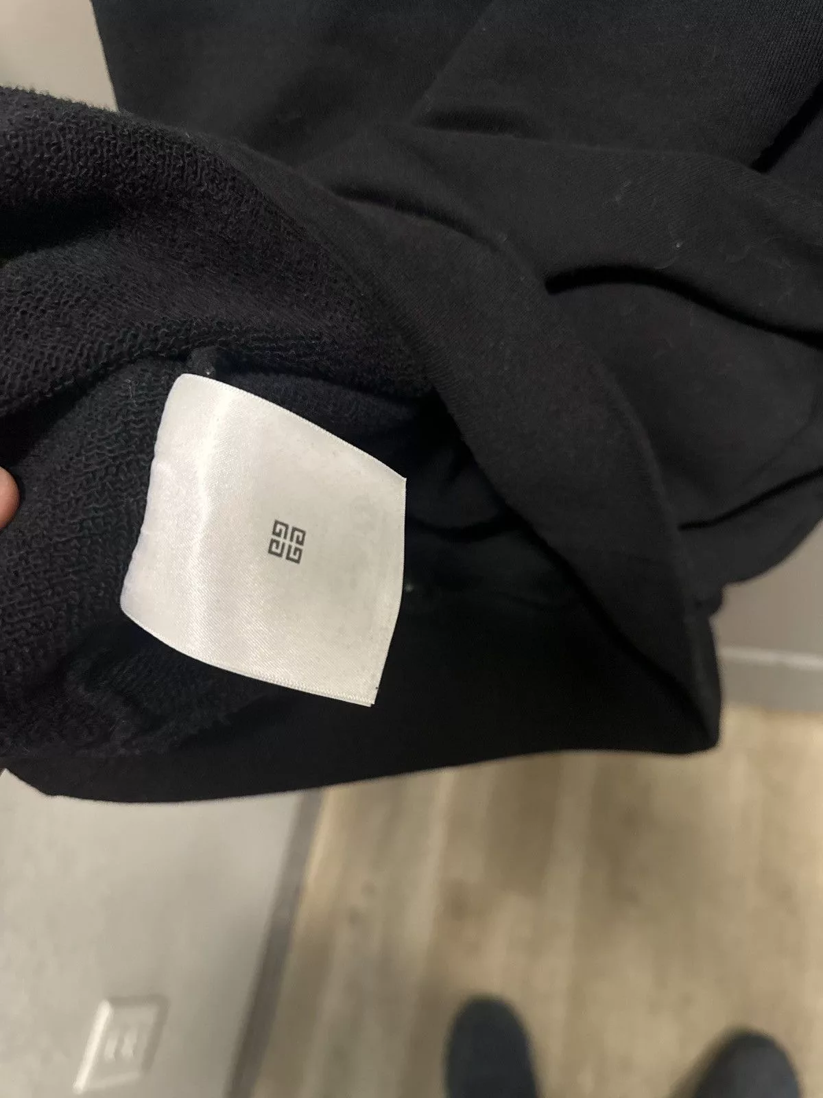 Givenchy Sweaters Knitwear Givenchy Abstract Hoodie Black