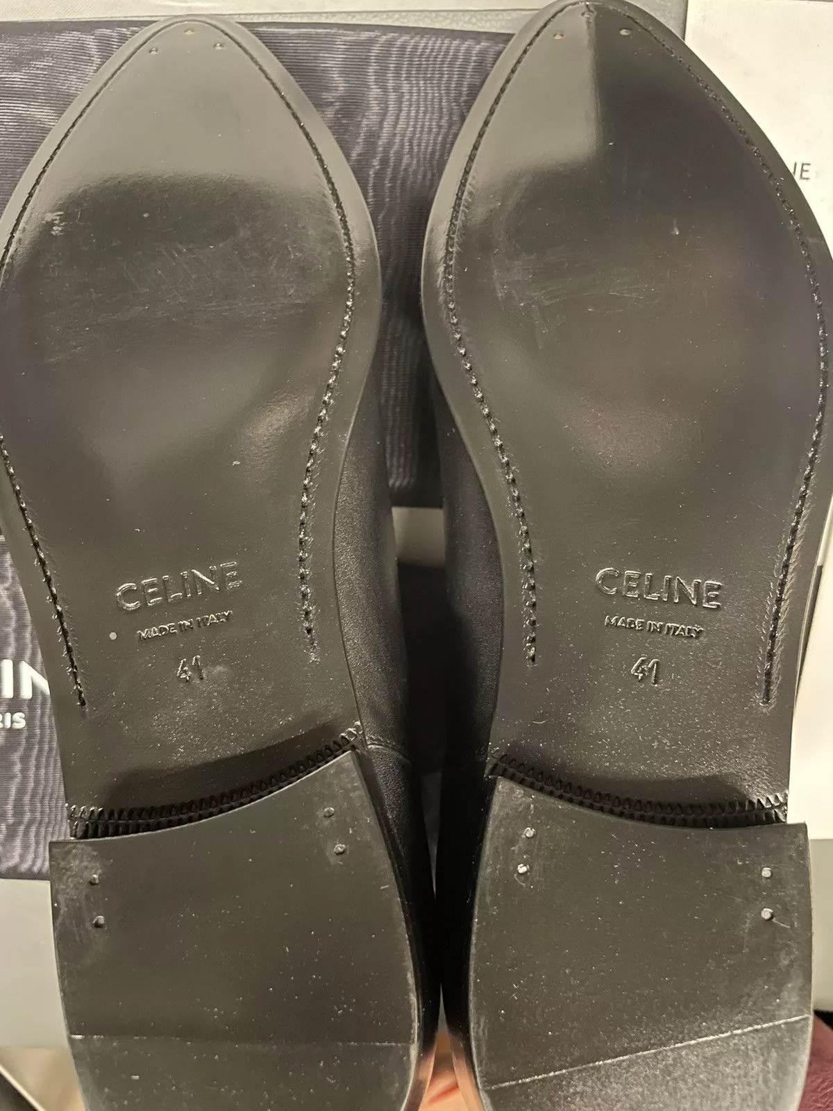 Celine Boots Celine × Hedi Slimane Super Runway Brand NEW Hedi Chelsea Boots Limited Edition Black