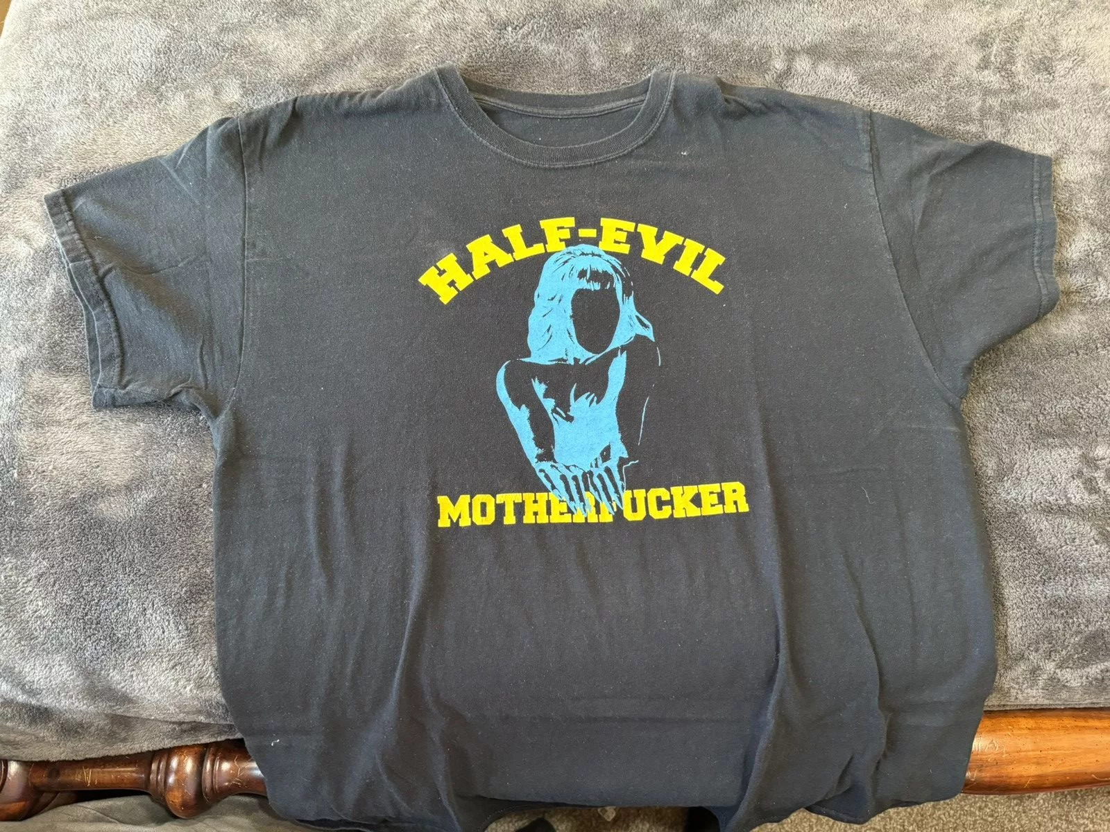 Half Evil Short Sleeve T Shirts Half Evil Tee Black