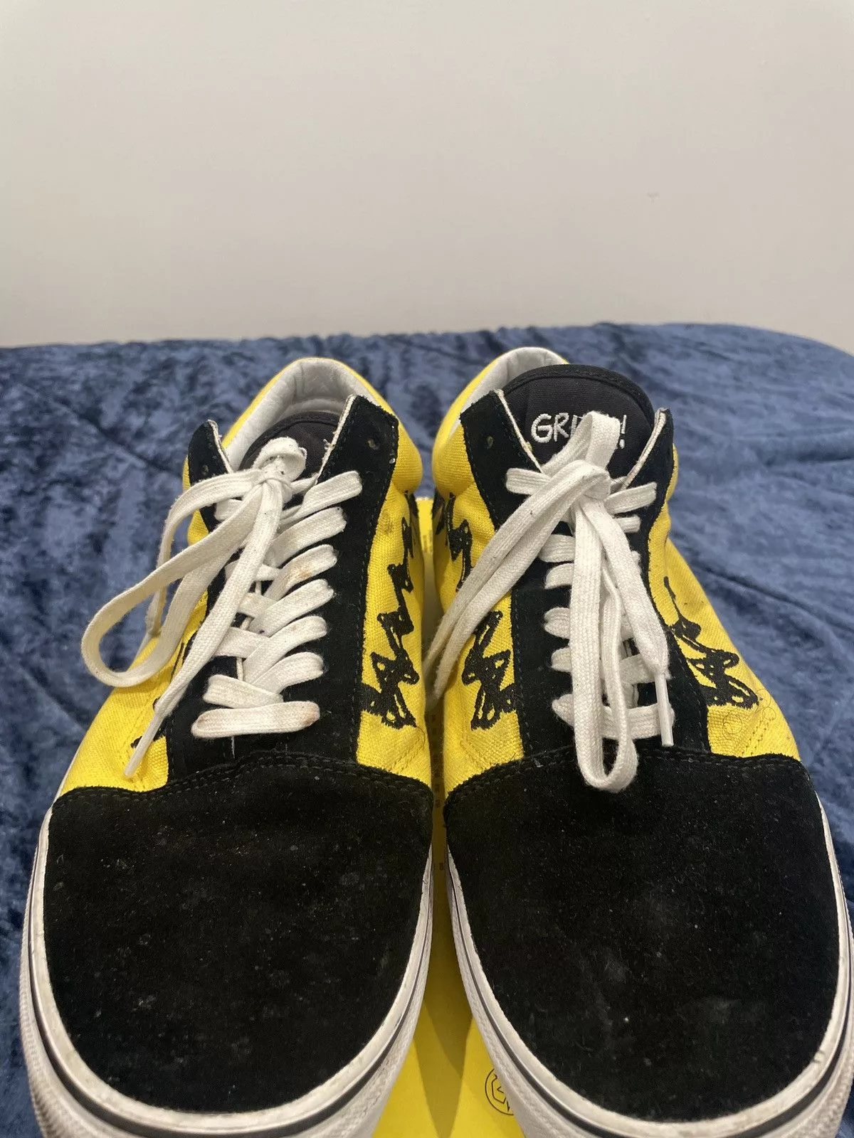 Peanuts Low Top Sneakers Peanuts × Vans Vans Old Skool Peanuts Charlie Brown/Black