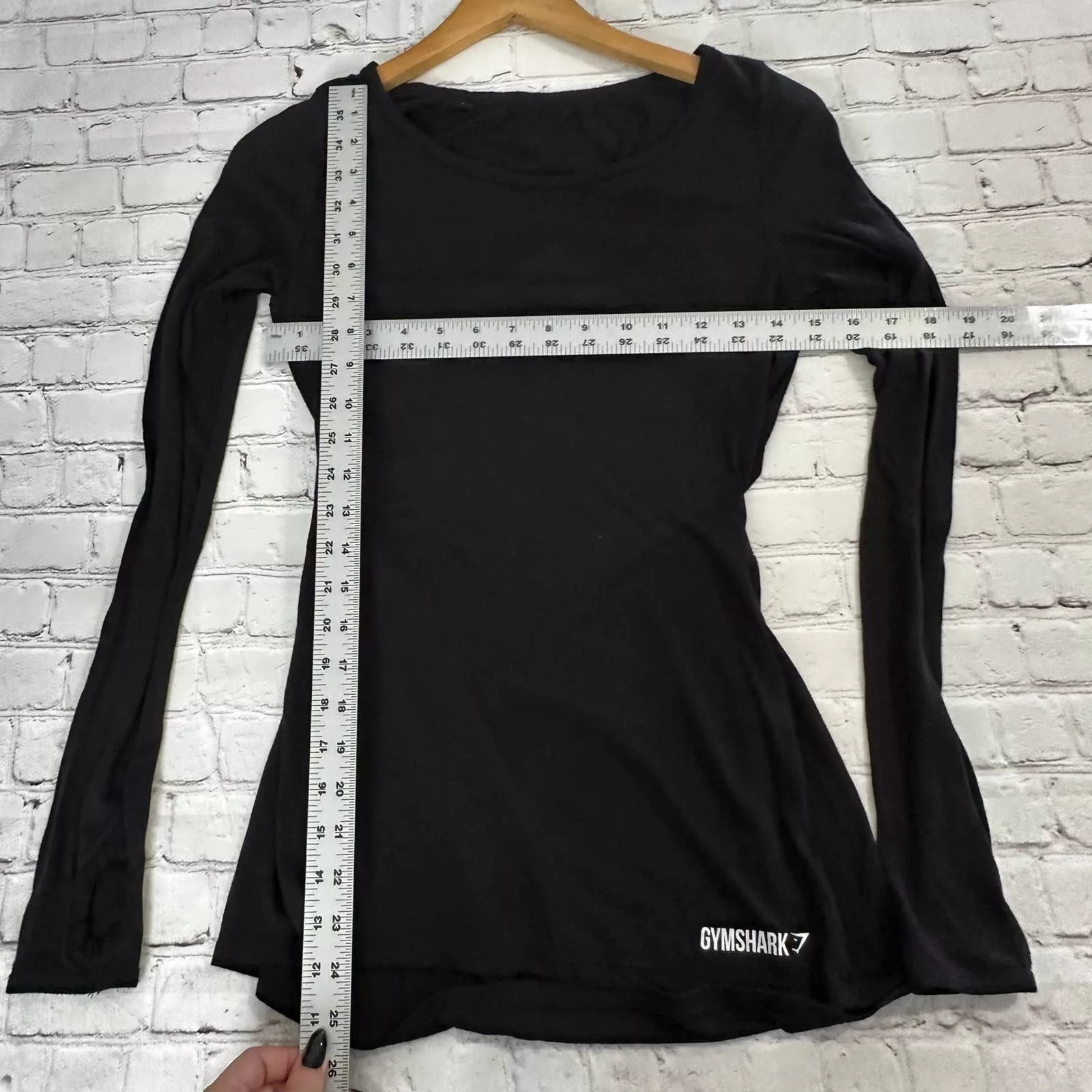 Gymshark Tank Tops Gymshark open back long sleeve Black