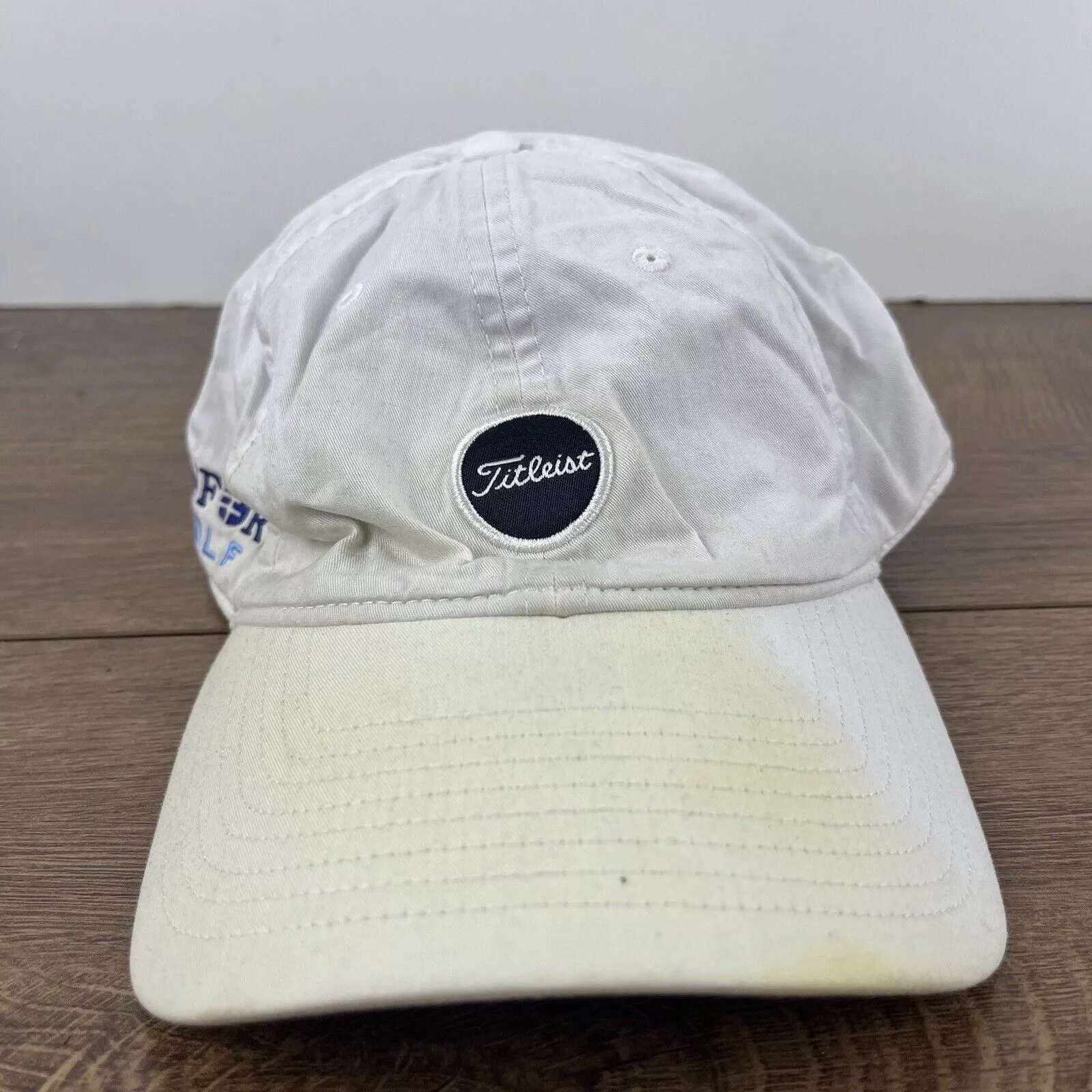Titleist Hats Titleist Golf Hat Sanford Golf White Adjustable Hat White Ad