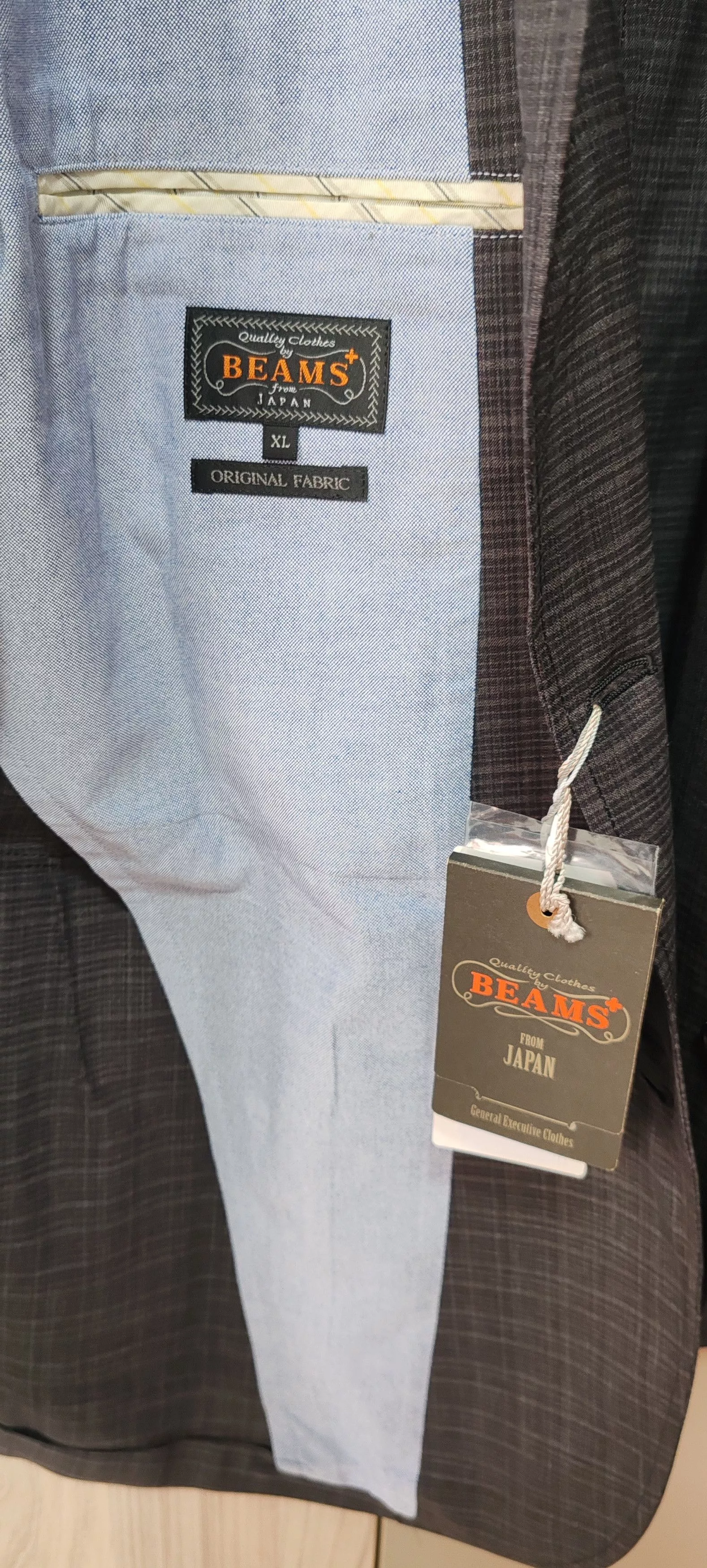 Beams Plus Vests Veste Grise Carrellé-Beams Plus Tg:L Black