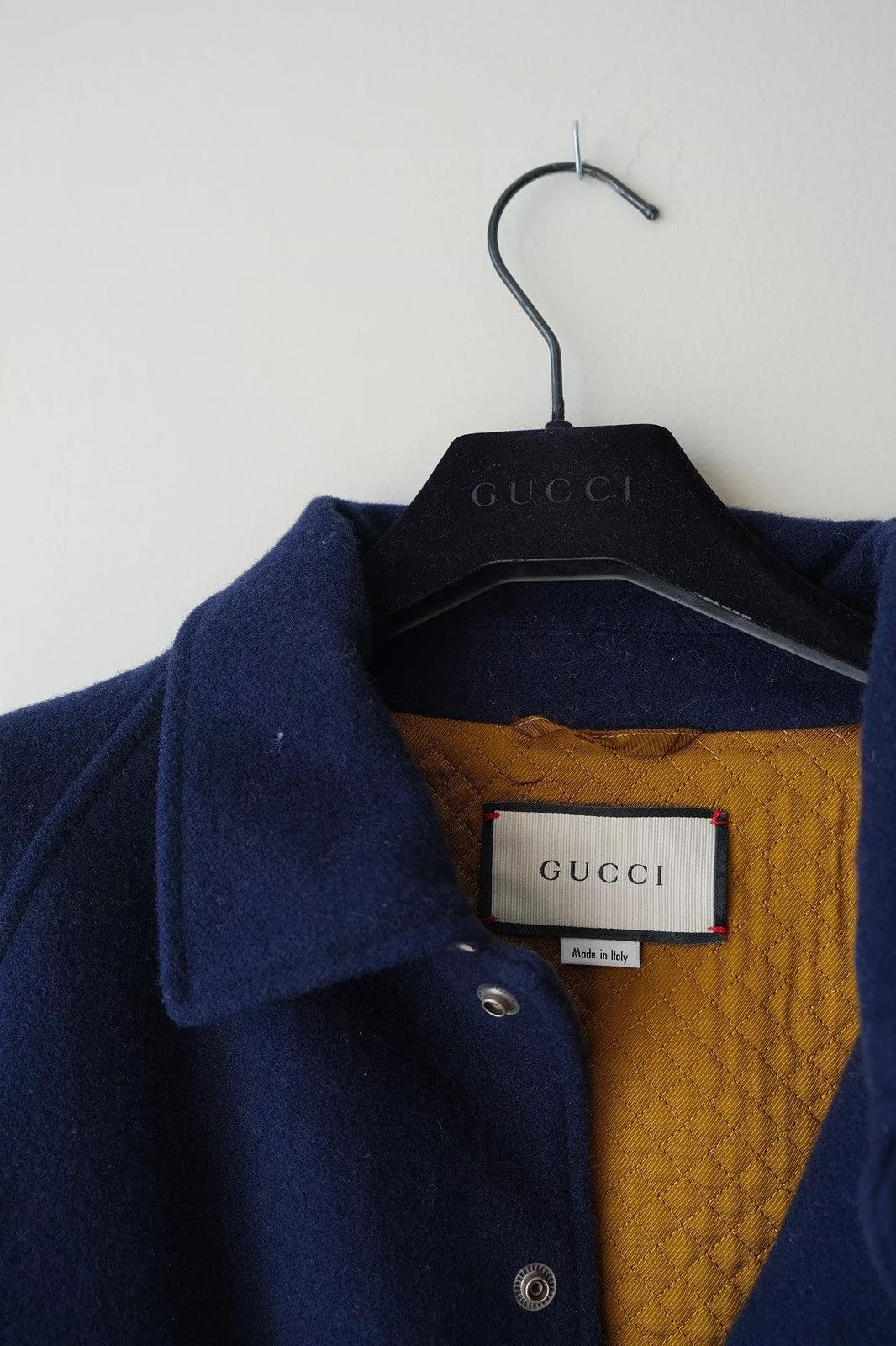 Gucci Bombers Gucci Wool Bomber Blue