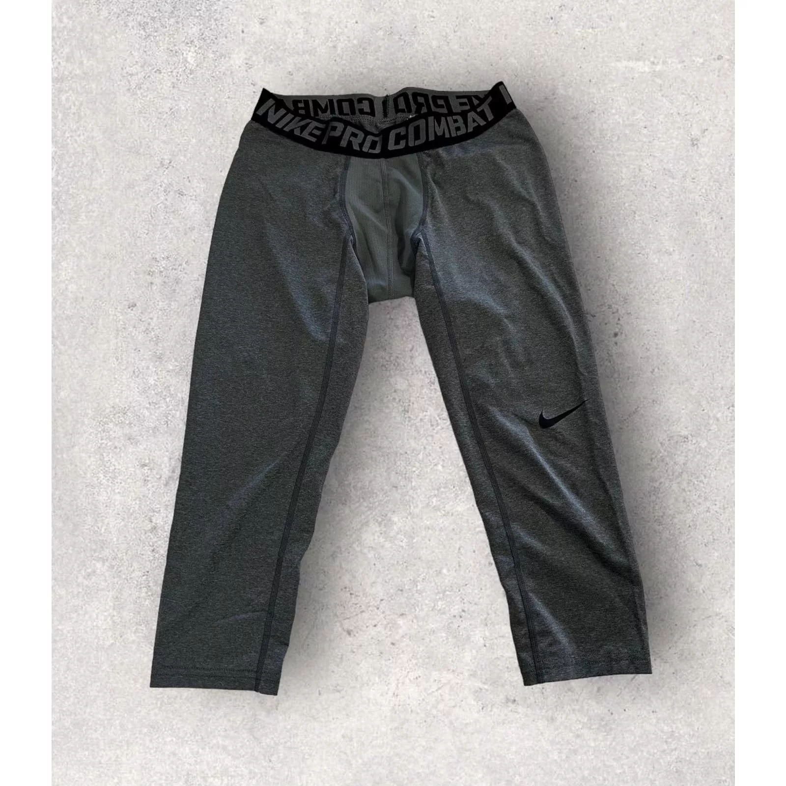 Nike Sweatpants Joggers Mens nike pro Leggings size medium Gray
