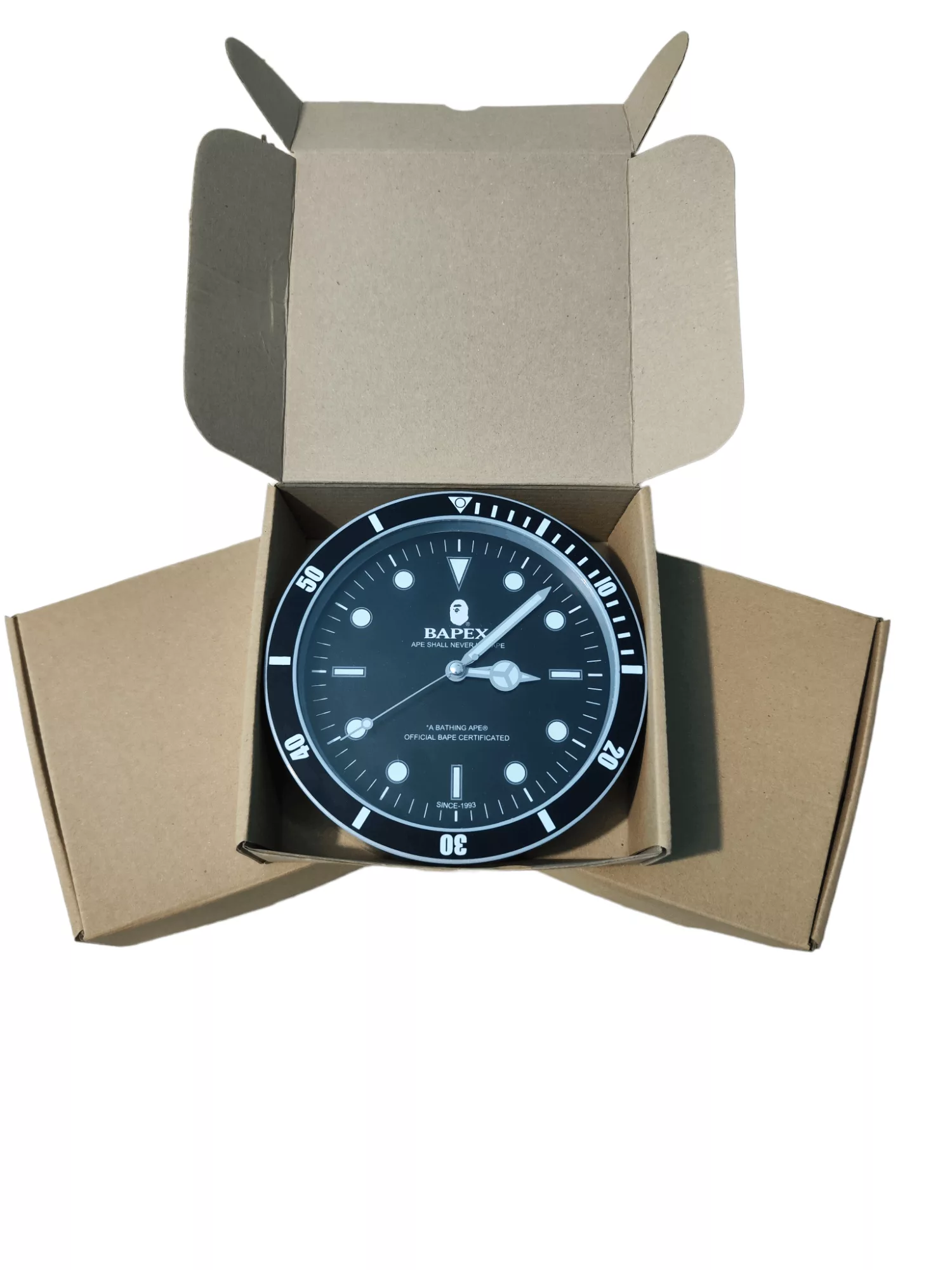 Bape Miscellaneous Bape DESK CLOCK Black