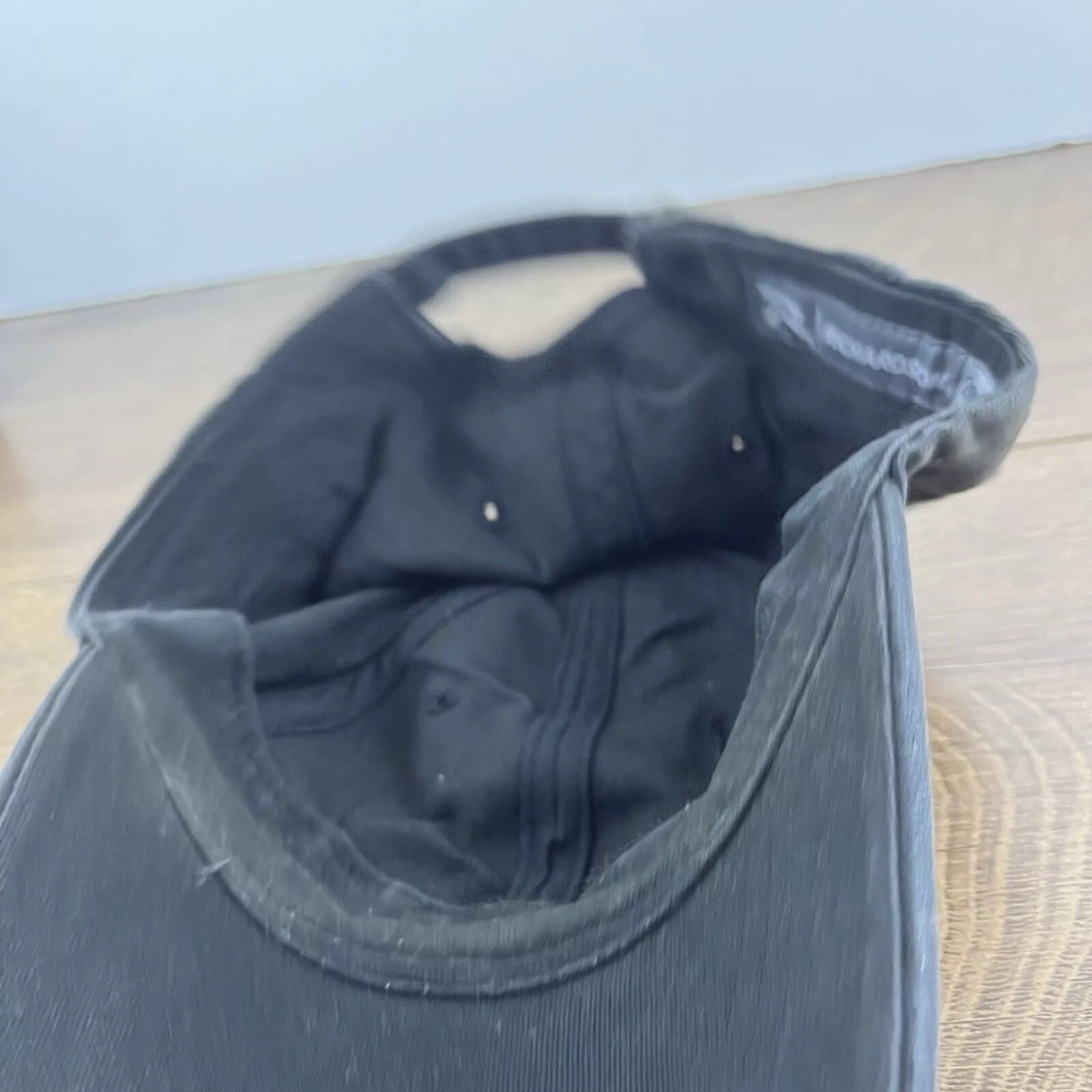 Other Hats Other Black Washed Out Hat Adjustable Hat Black Hat Adjustable Bla