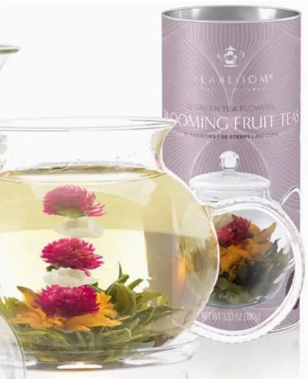 Teabloom Fruit Blooming Teas – 12 Unique Flower