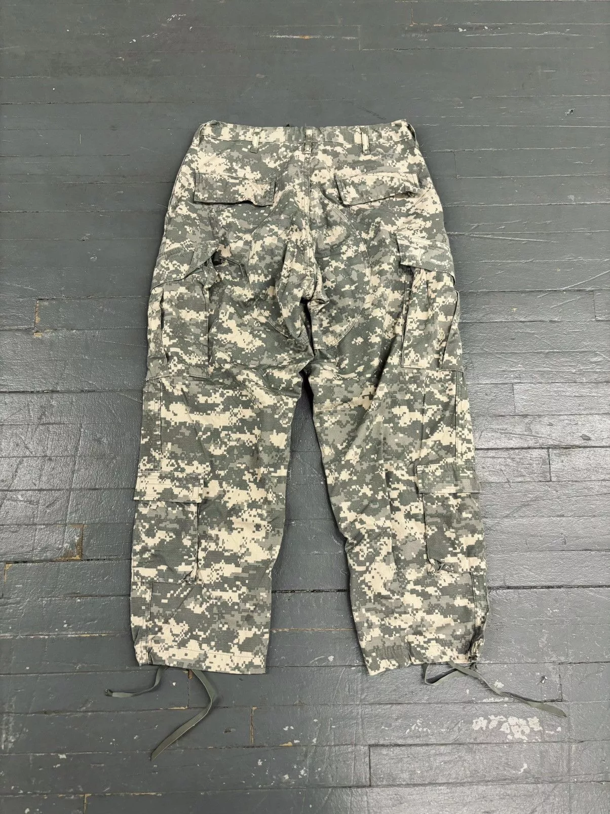 Vintage Sweatpants Joggers Vintage US military cargo baggy pants Multi
