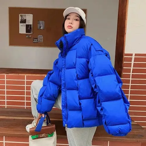 Other Jackets Other Jack Winter Jackets Padded Puffer Blue Vintage