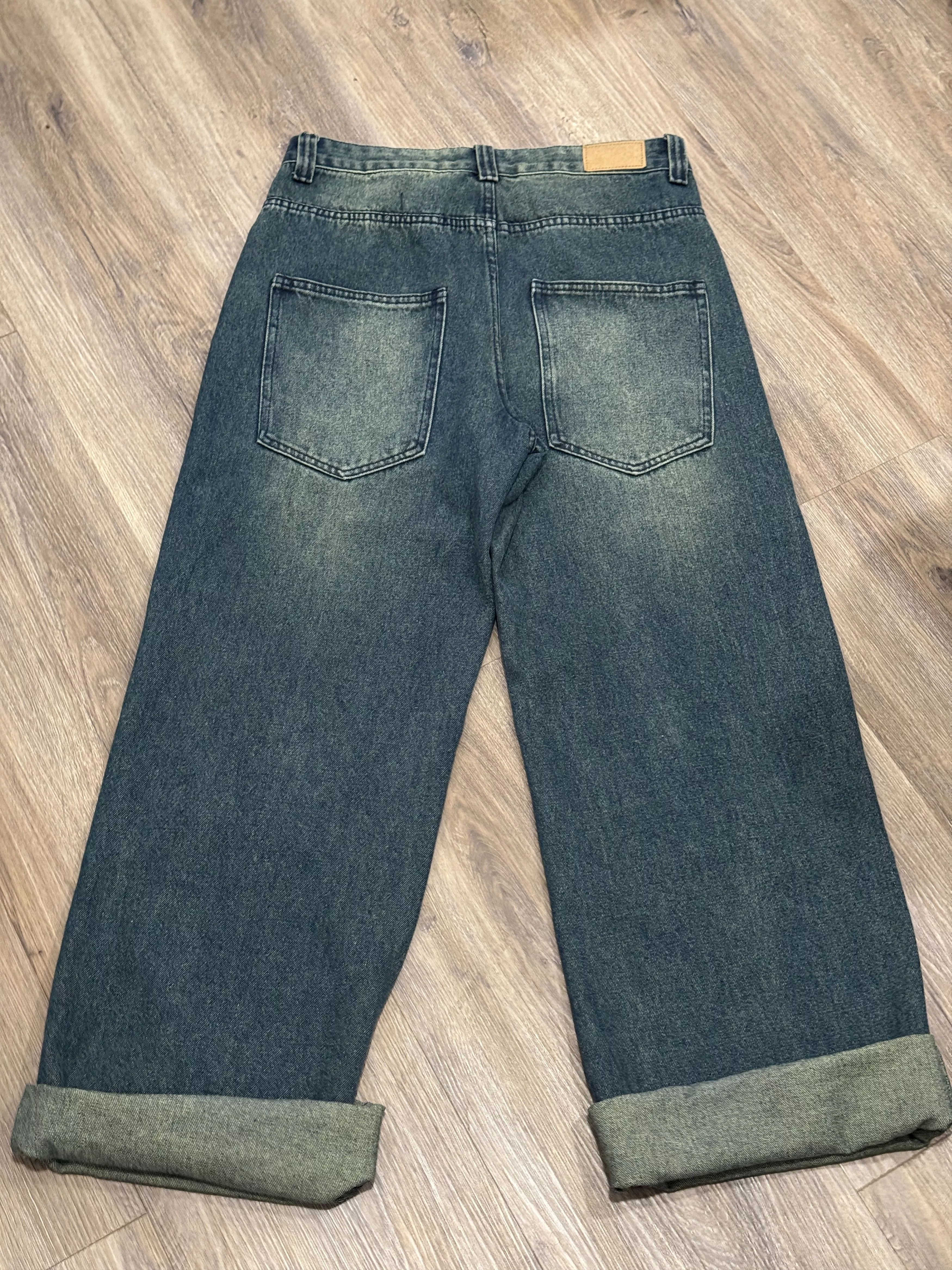 Vintage Denim Vintage Baggy Denim Green