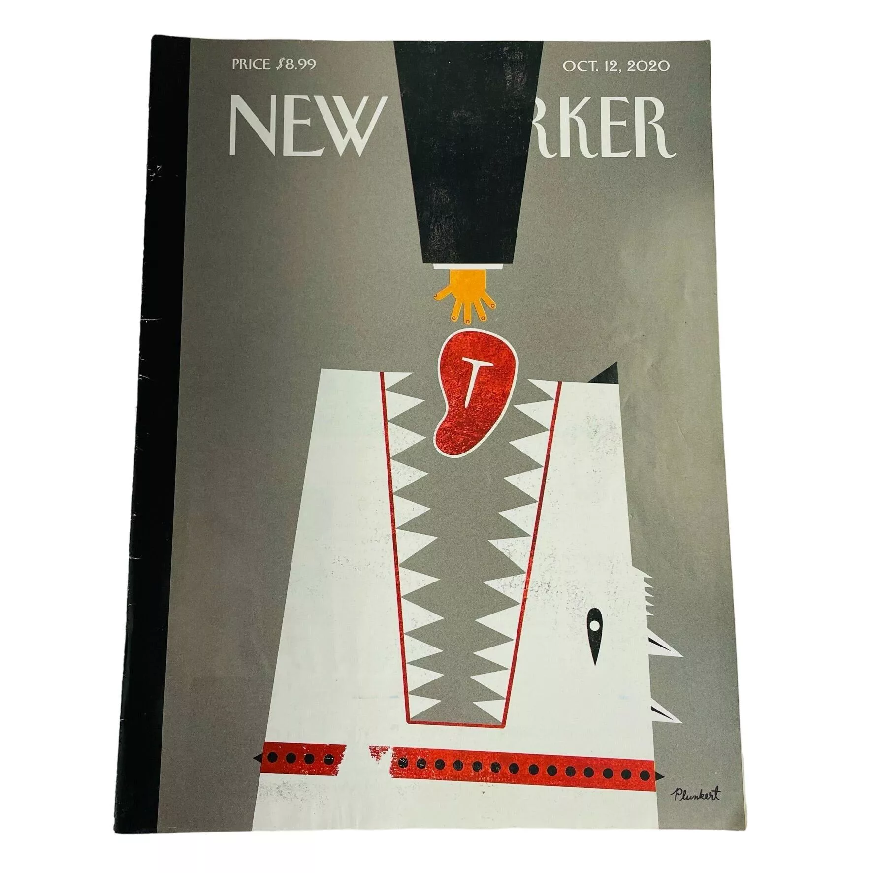 Other Periodicals Other The New Yorker Magazine October 12 2020 Cover Red Meat David
