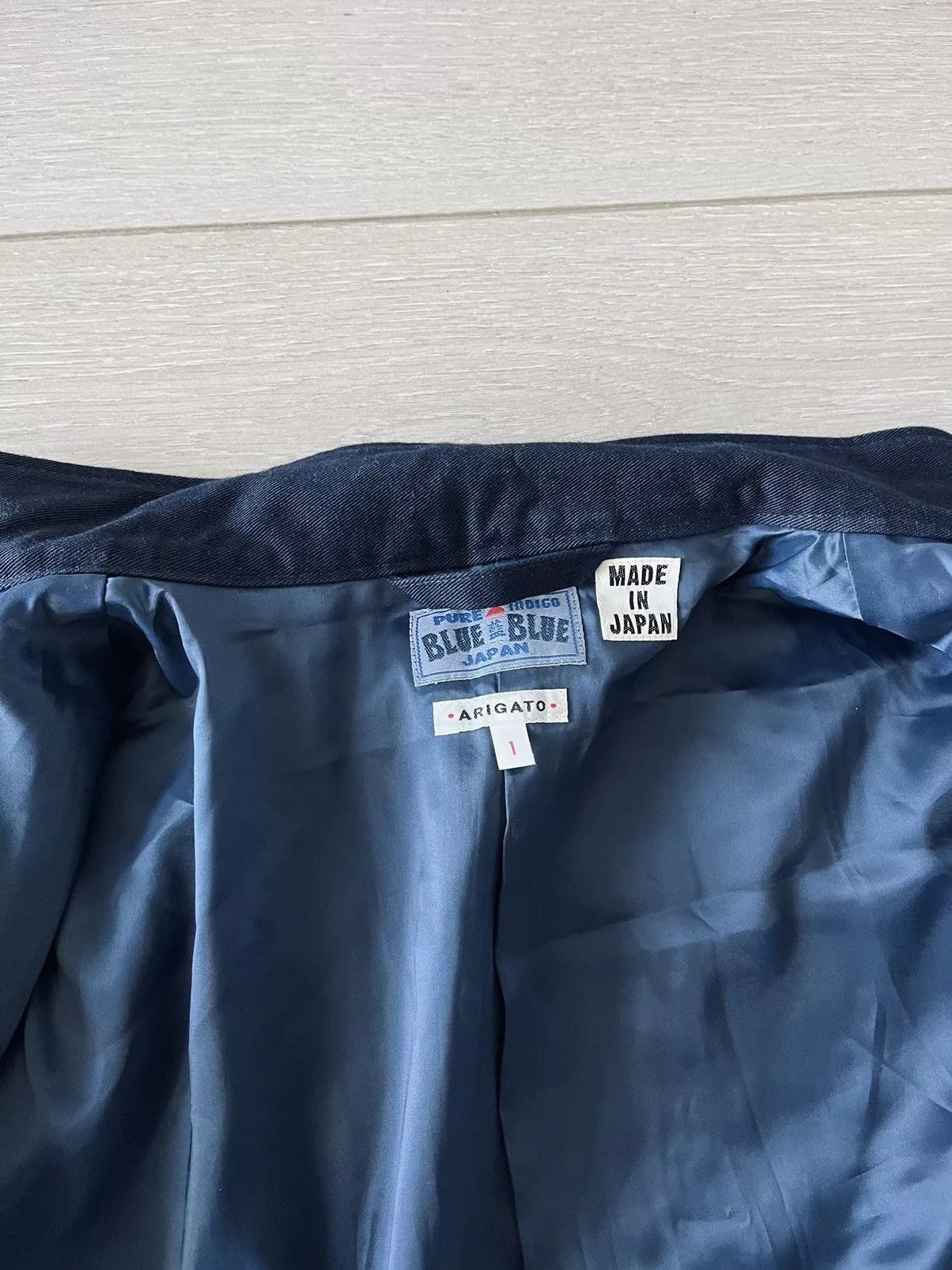 Blue Blue Japan Denim Jackets Blue Blue Japan parka denim jacket
