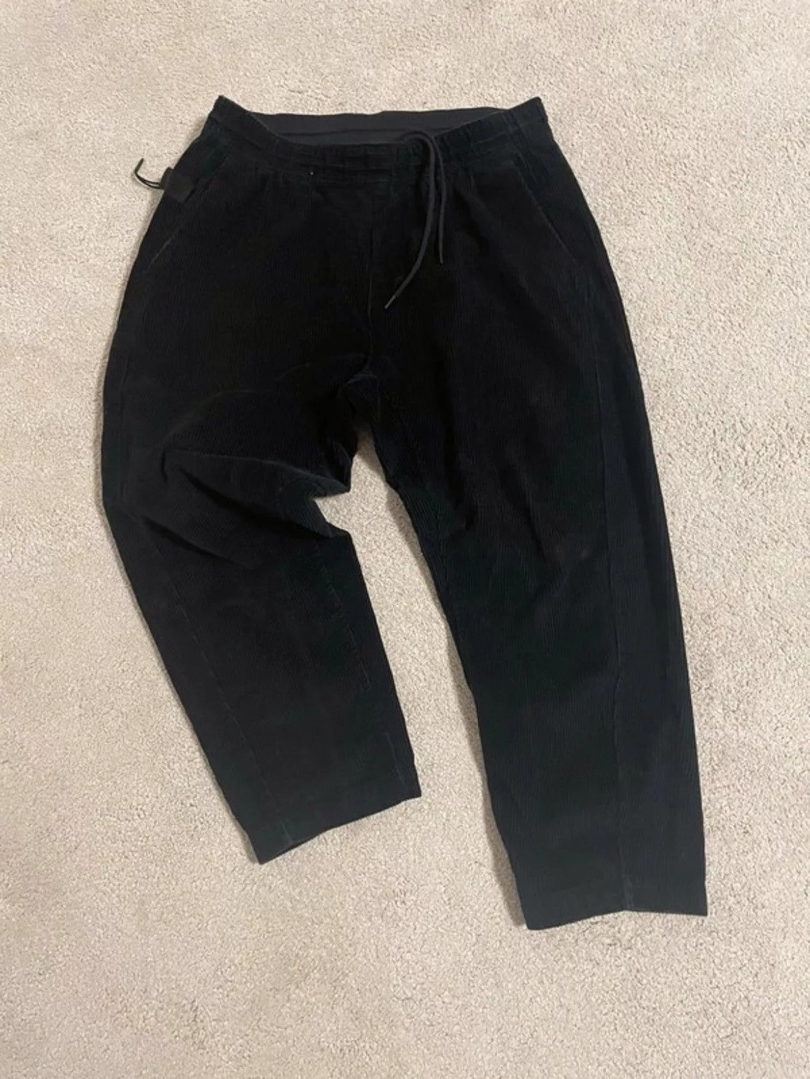 Nike Denim Nike baggy corduroy pants Black