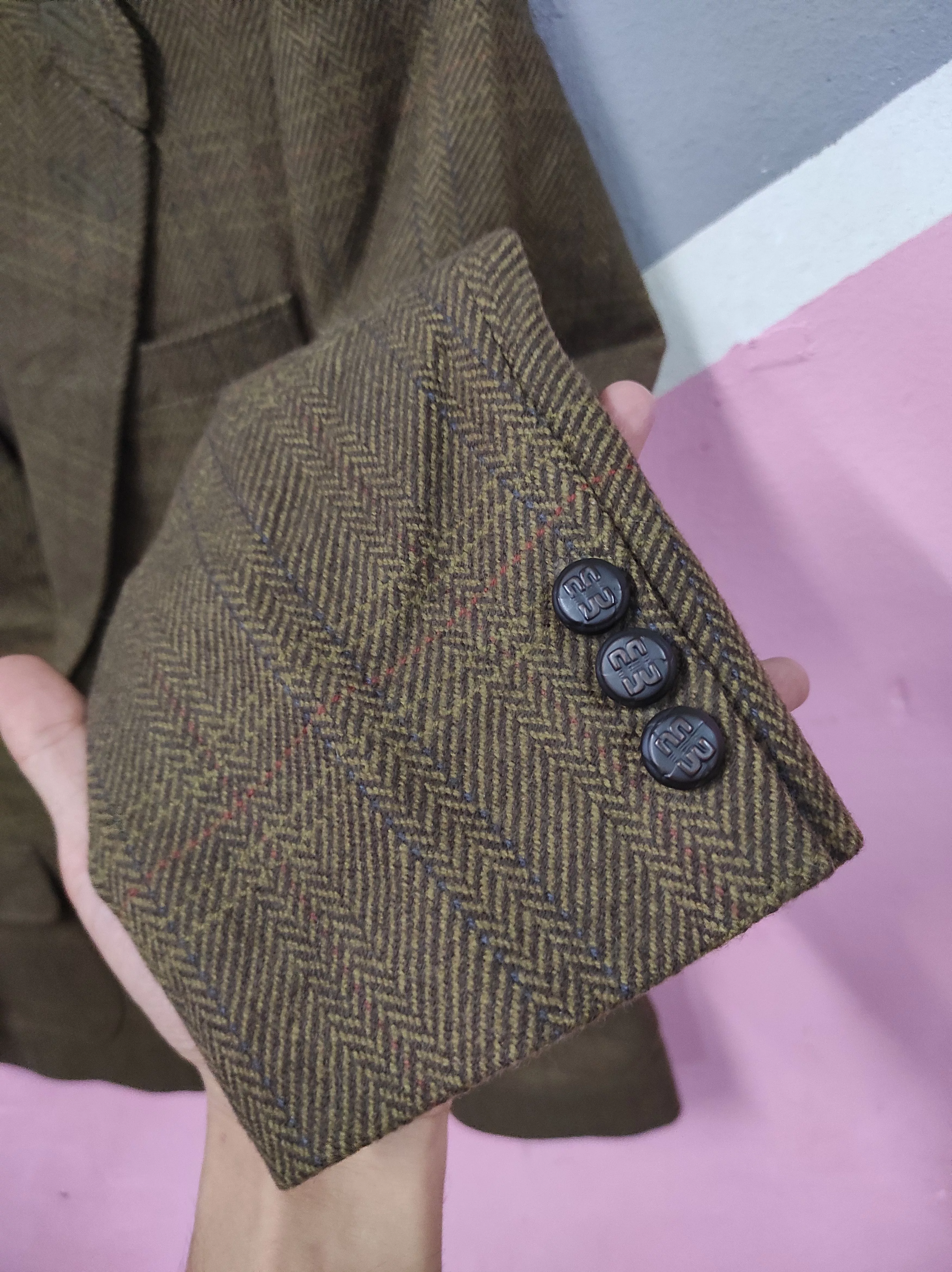 DAKS Blazers DAKS PLAID BLAZER JACKET Multi