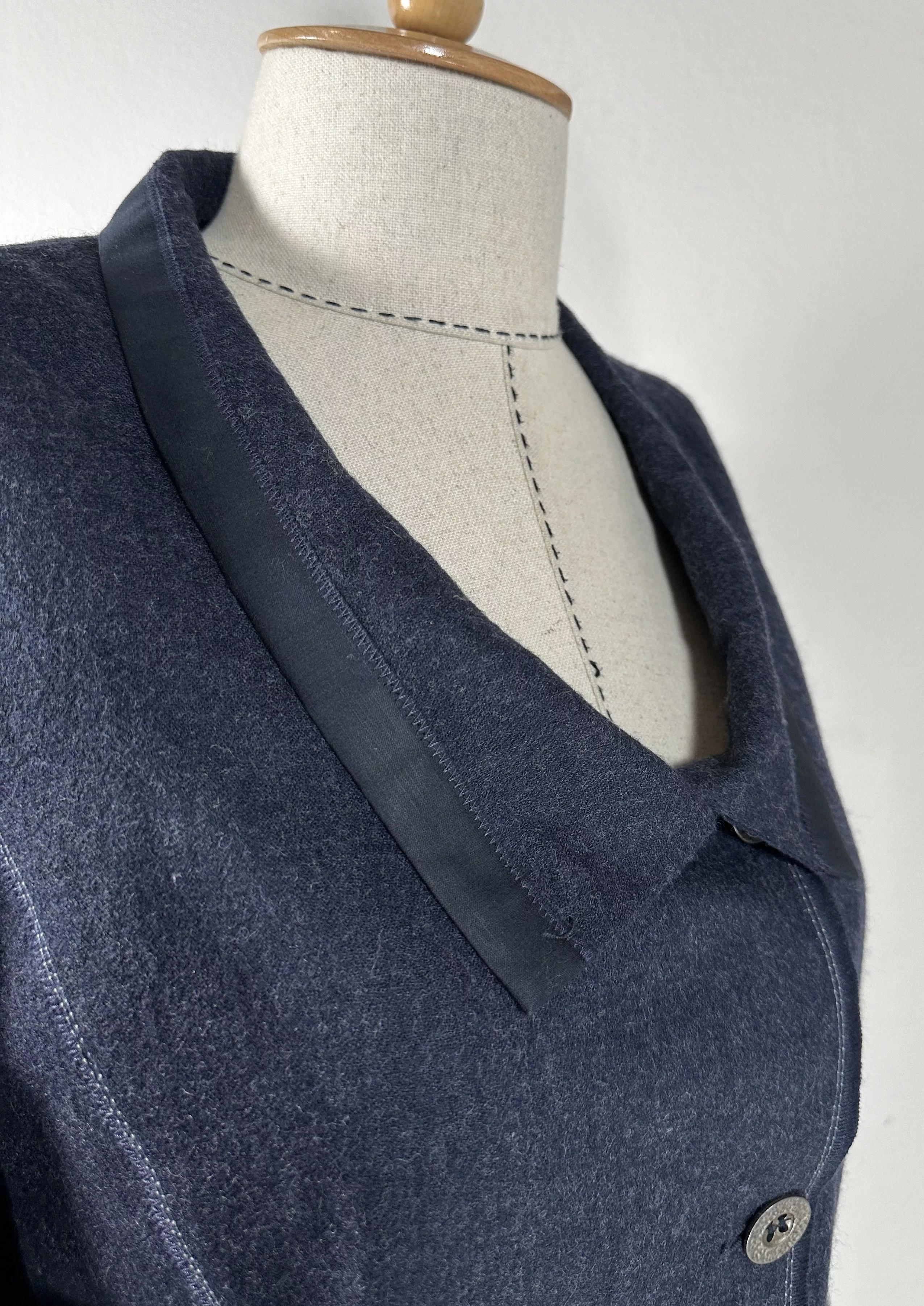 Marithe + Francois Girbaud Blazers Marithe + Francois Girbaud Blue wool blazer