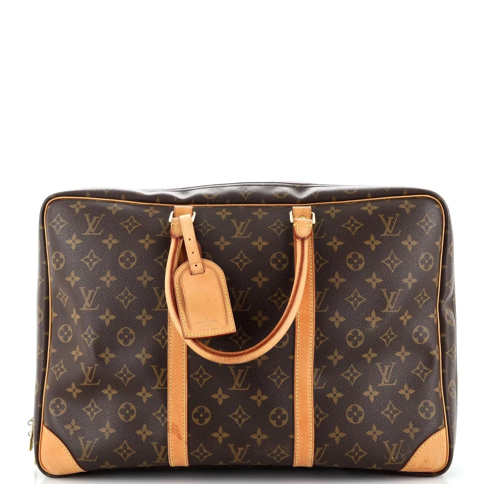 Louis Vuitton Handle Bags Louis Vuitton Porte-Documents Voyage Briefcase Monogram Canvas None Brown