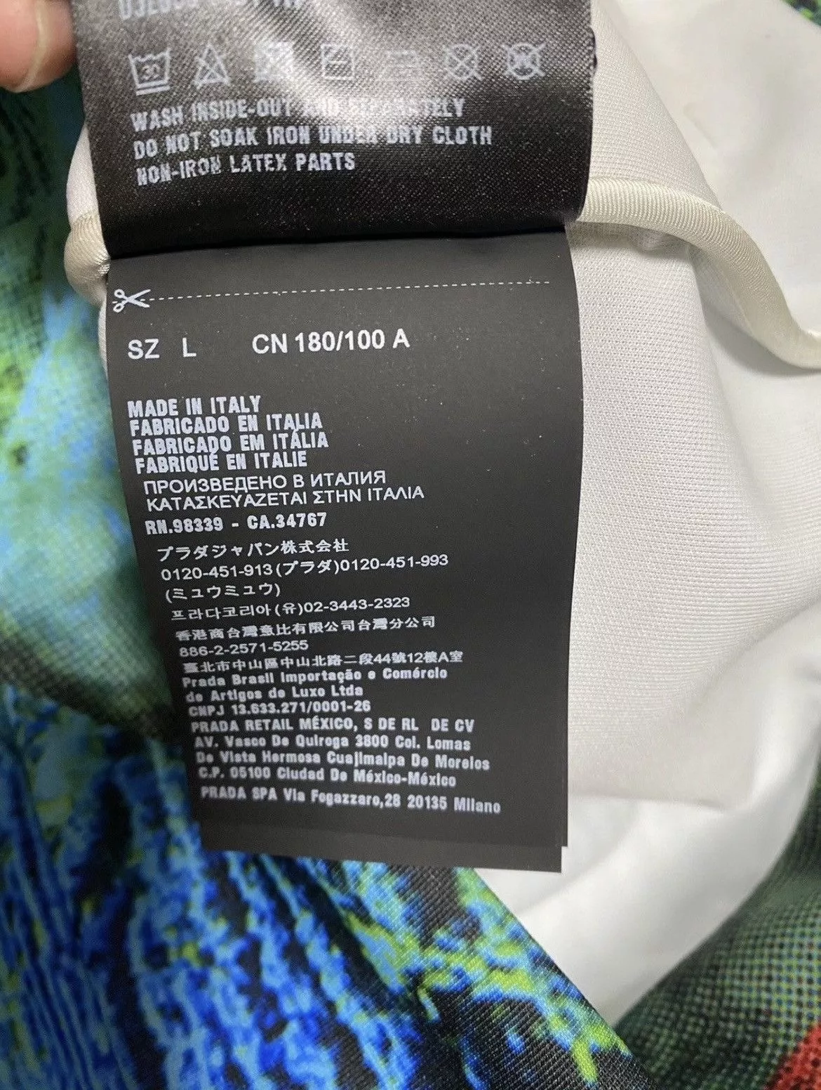 Prada Light Jackets Prada Pyschedlic Track Jacket 2019 Multi