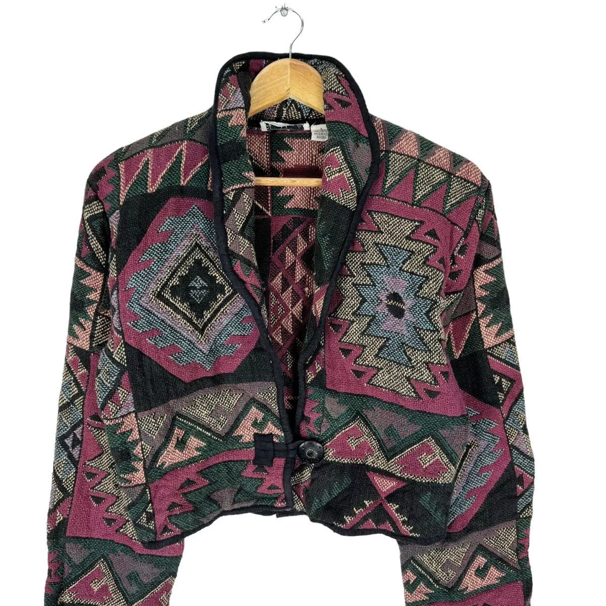 Native Jackets Native × Vintage 🌟FLASHBACK INDIA NATIVE CROPPED JACKET Multi