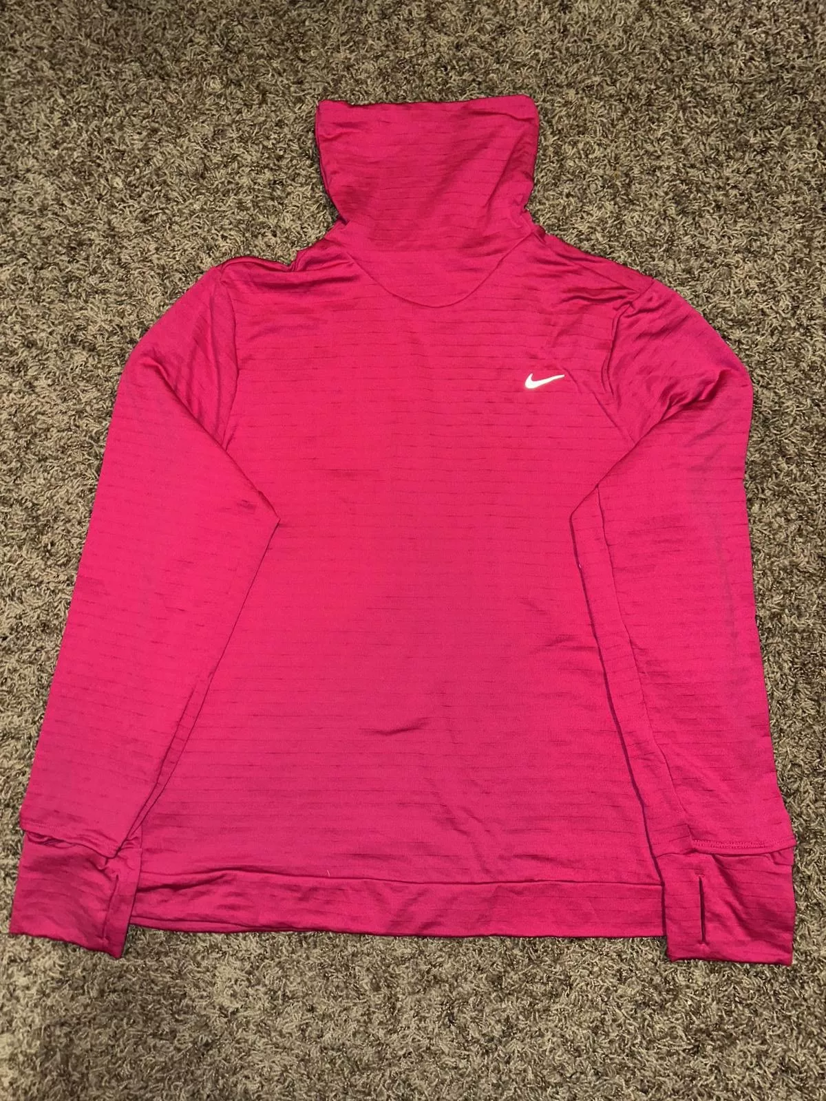 Nike Sweaters Nike Women’s Therma-FIT Swift Turtleneck Running Top Sample Pink