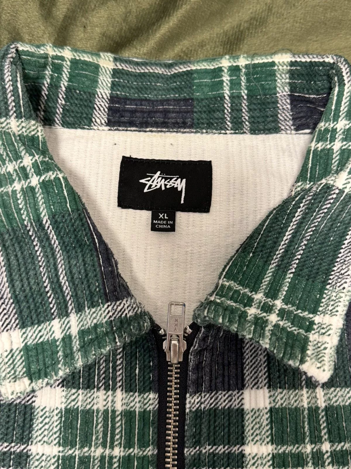 Stussy Bombers Stussy jacket size XL Green