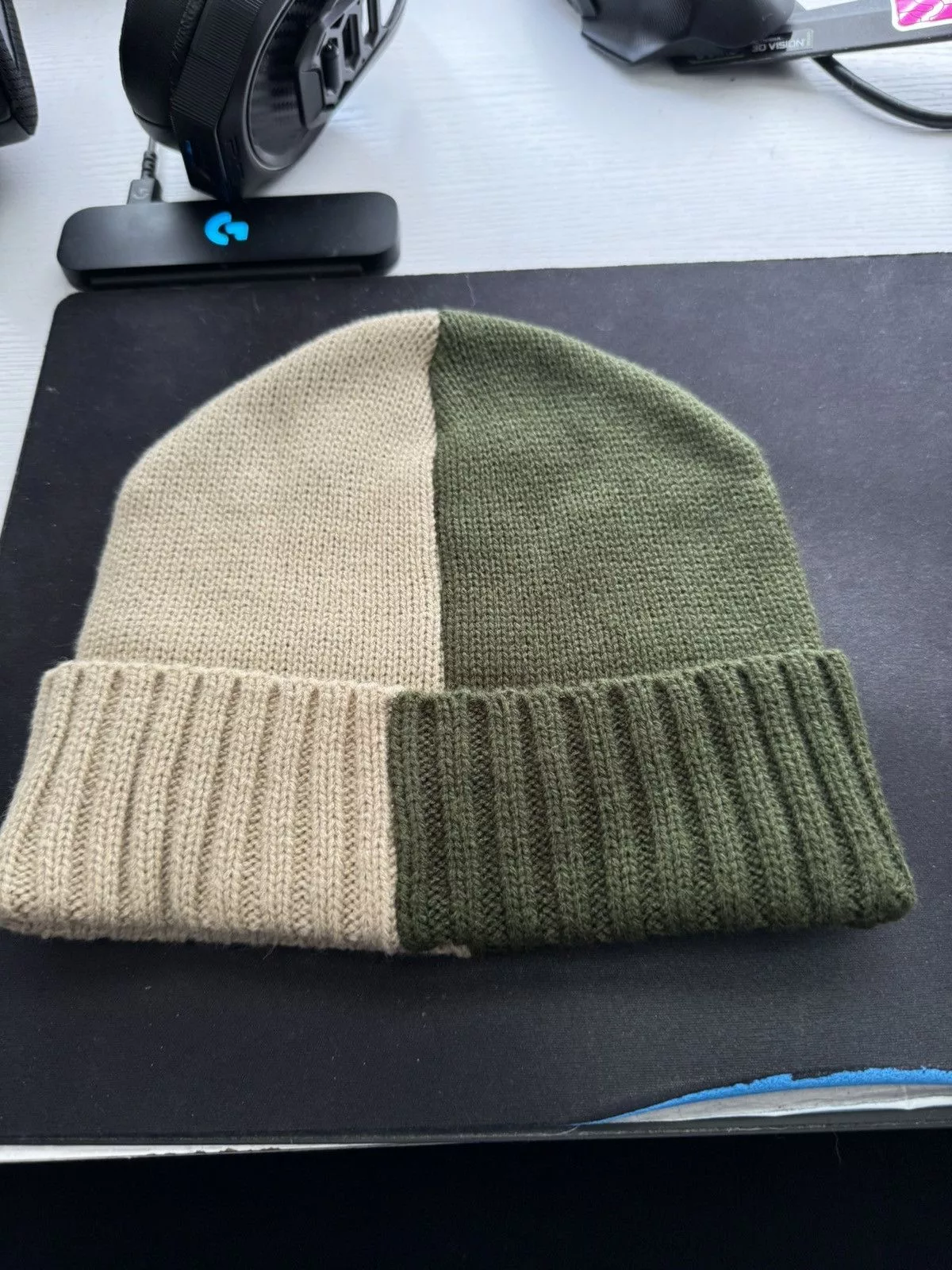 RIPNDIP Hats RipnDip normal two-tone beanie Brown