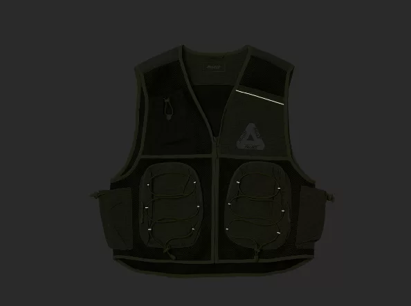 Palace Vests Palace Hydro Vest Lime Size Medium Green