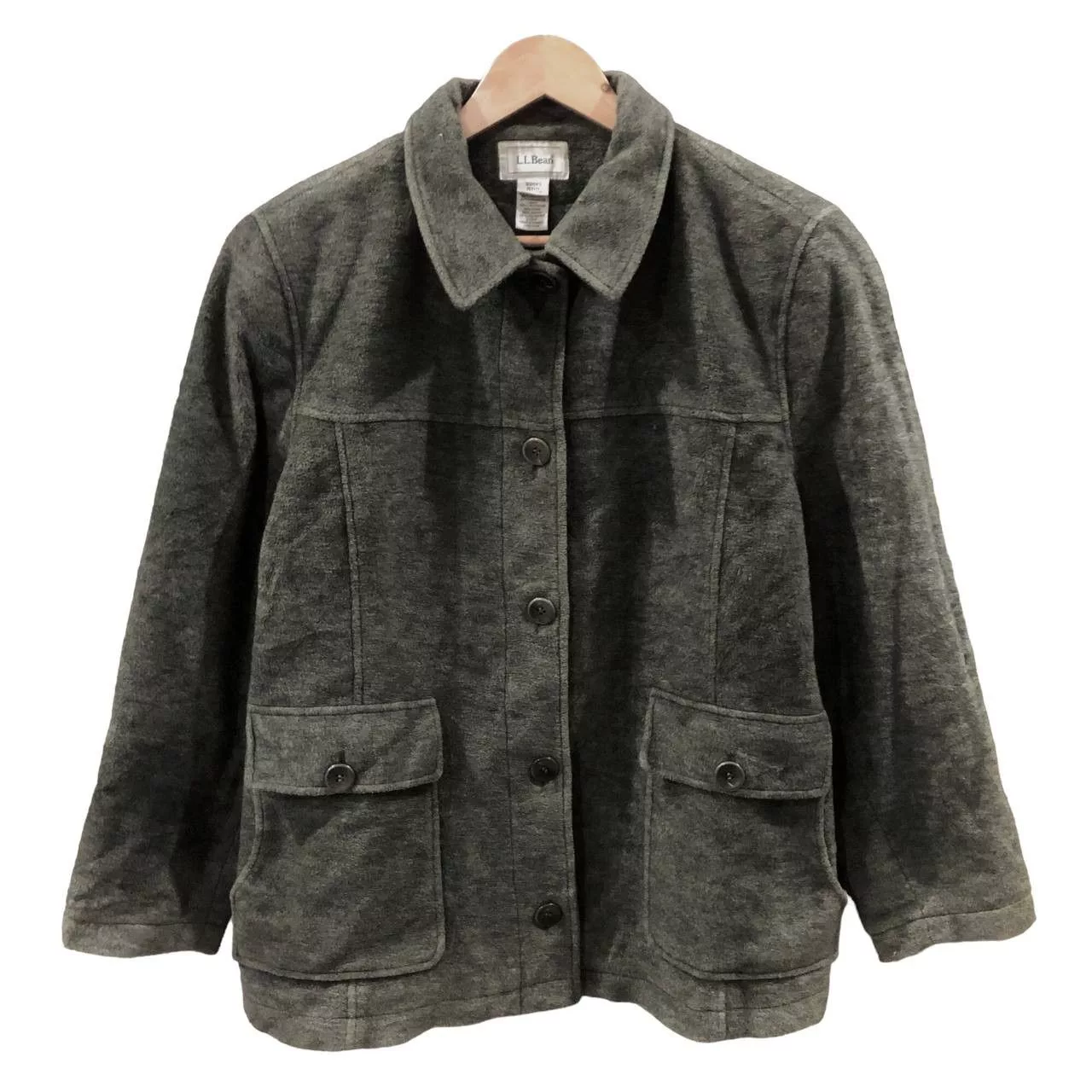 L.L. Bean Jackets L.L. Bean × Vintage L.L.BEAN WOOL BUTTON UP JACKET Green