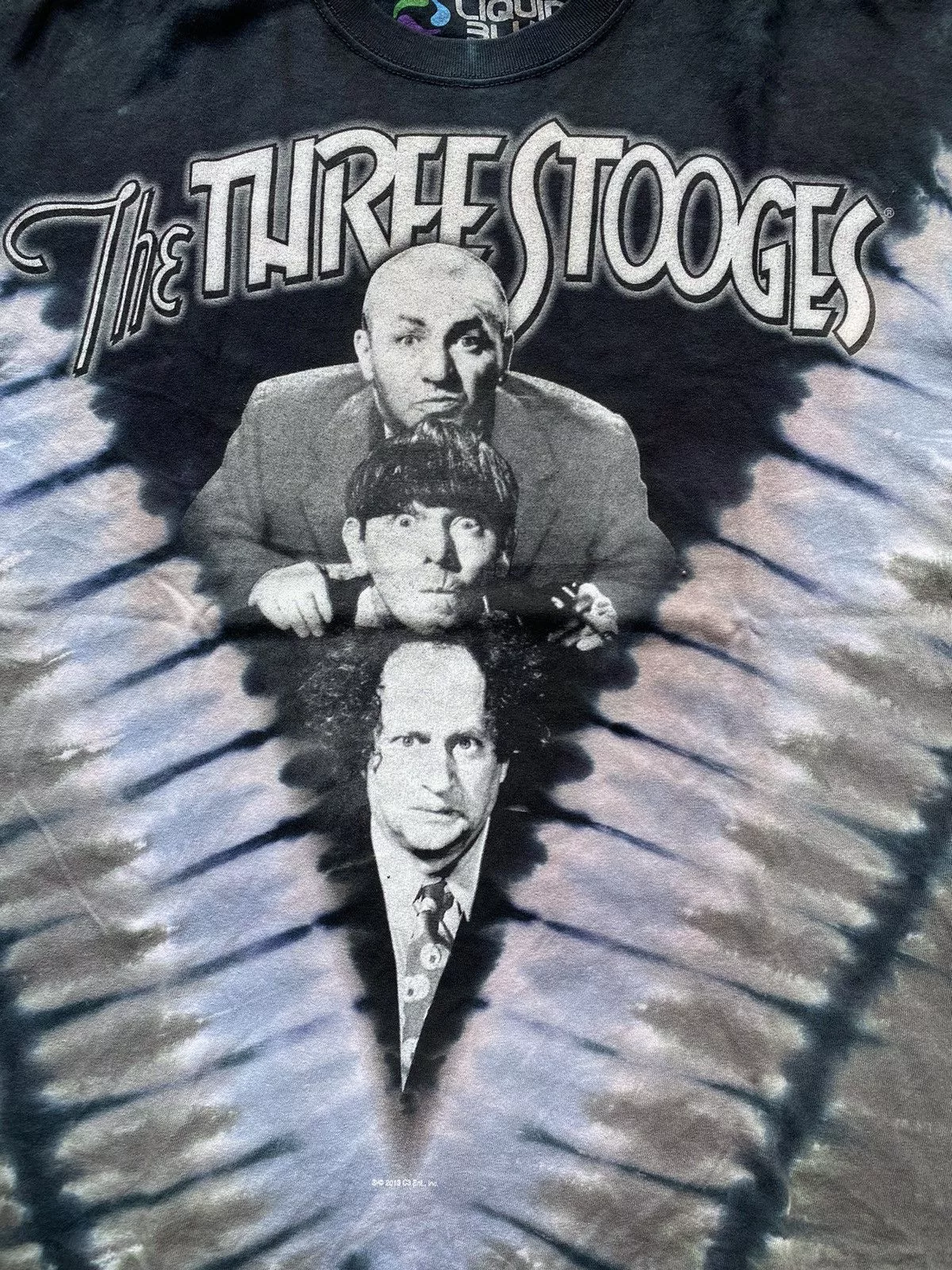 Liquid Blue Long Sleeve T Shirts Liquid Blue THE THREE STOOGES Multi
