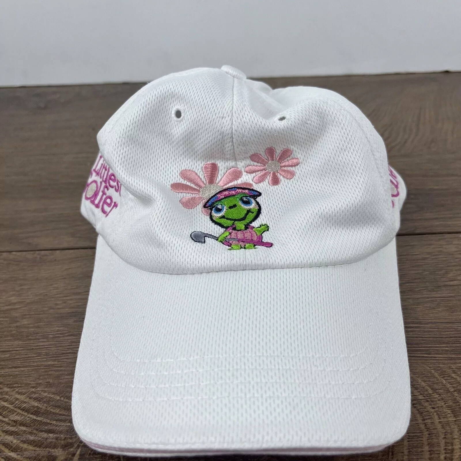 Other Hats Other Little Golfer Hat The Littliest Golfer White Adjustable Hat