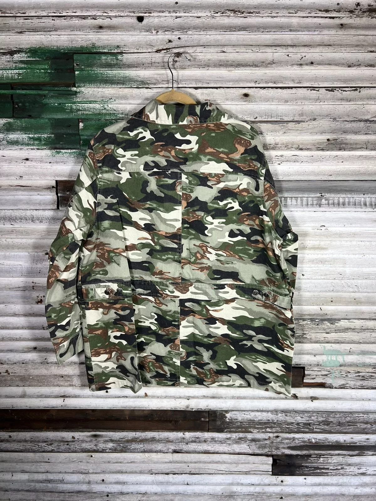 Vintage Light Jackets Vintage Camo Jacket Green