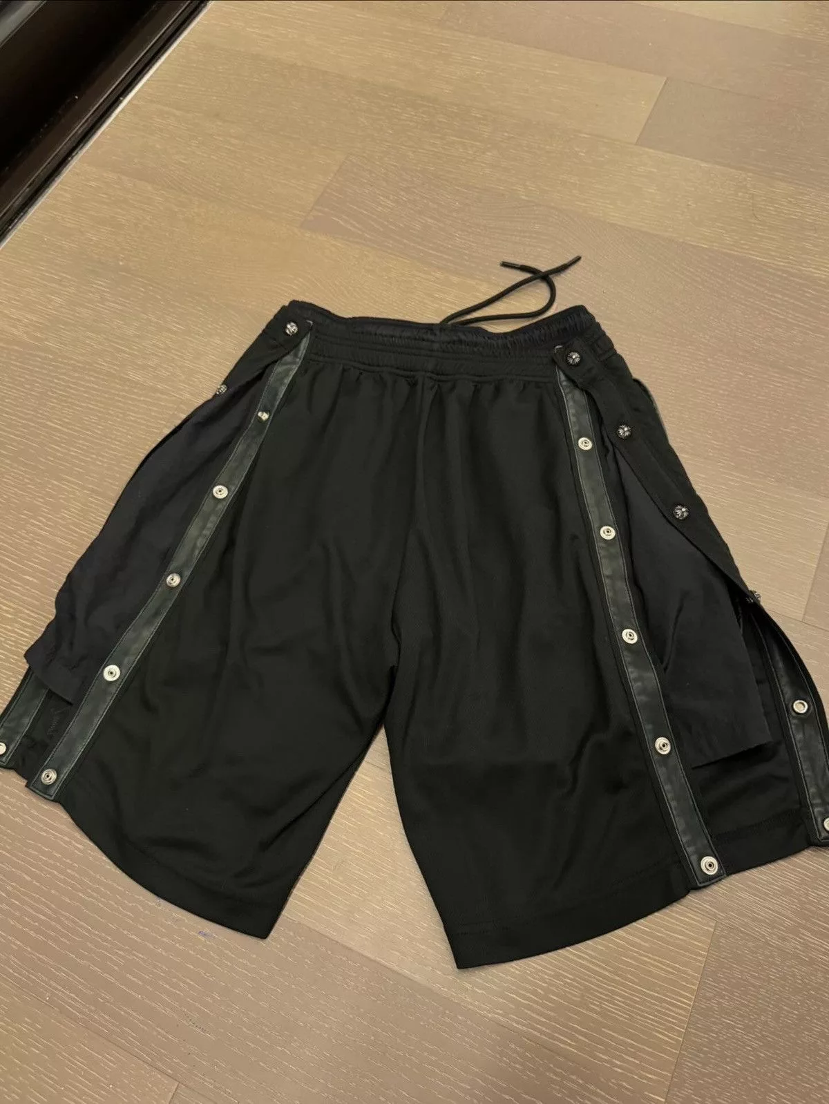Chrome Hearts Shorts Chrome hearts tennis shorts Black