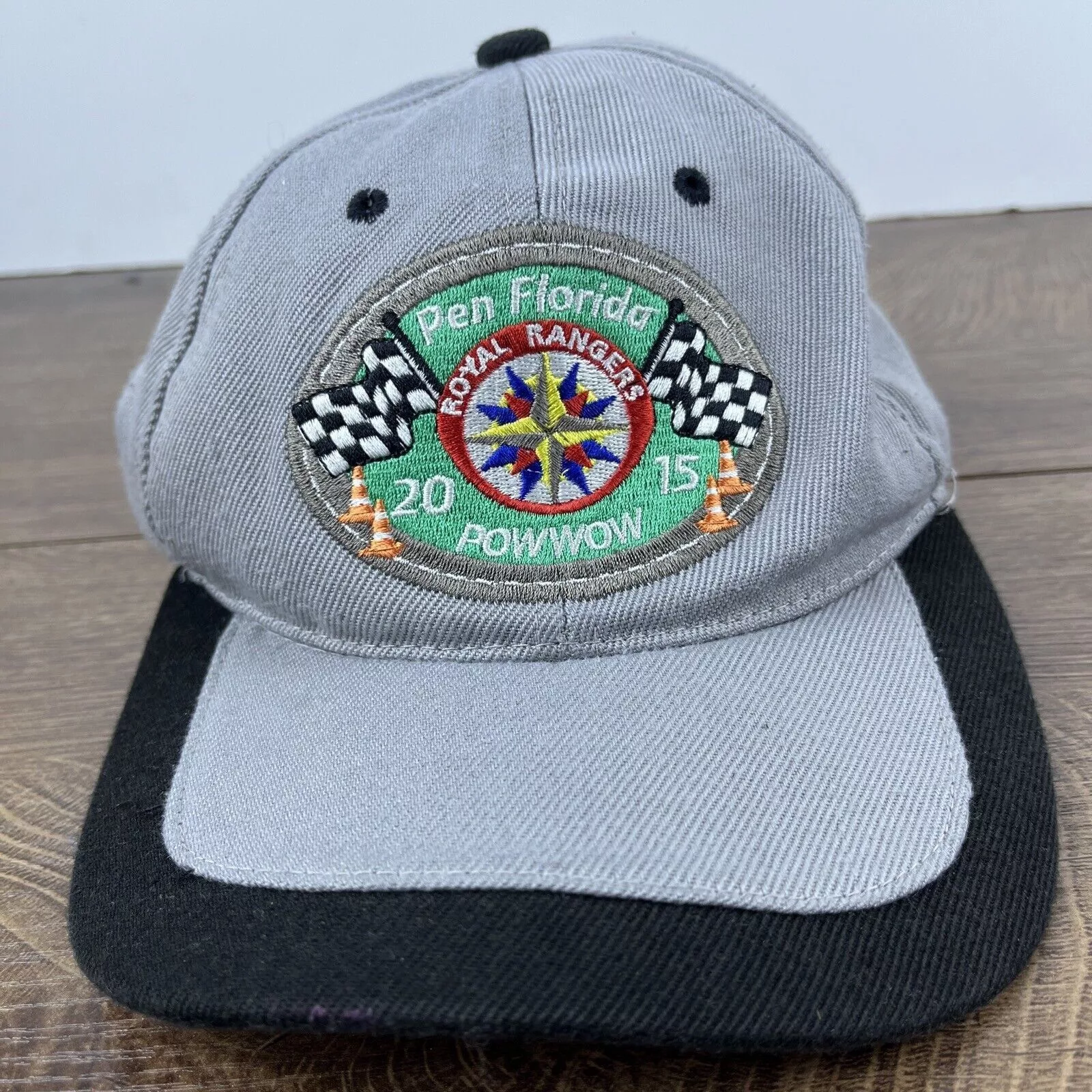 Other Hats Other Pen Florida Powwow Hat 2015 Royal Rangers Adjustable Hat Adu Gray