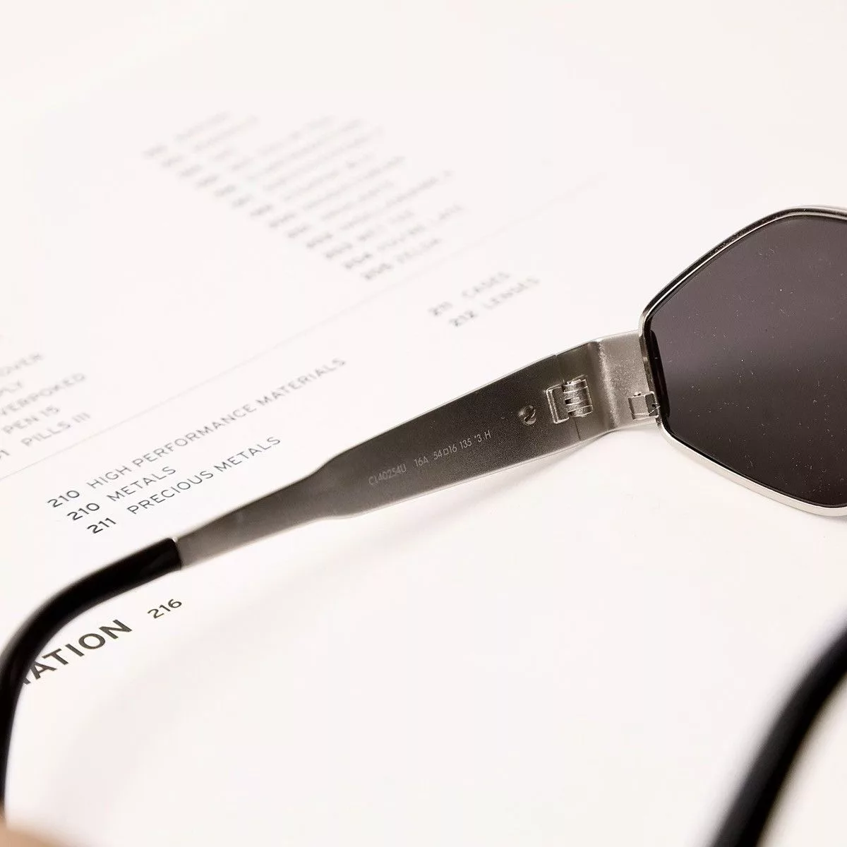 Celine Sunglasses CELINE CL40254U SUNGLASSES Silver