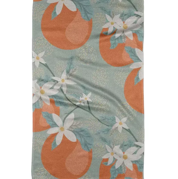 Orange Blossom Tea Towel