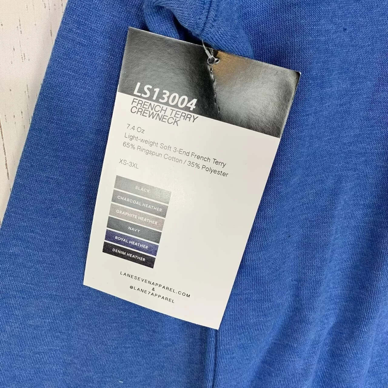 Other Sweaters Other Lane Seven Large Pullover Sweater Blue New Women