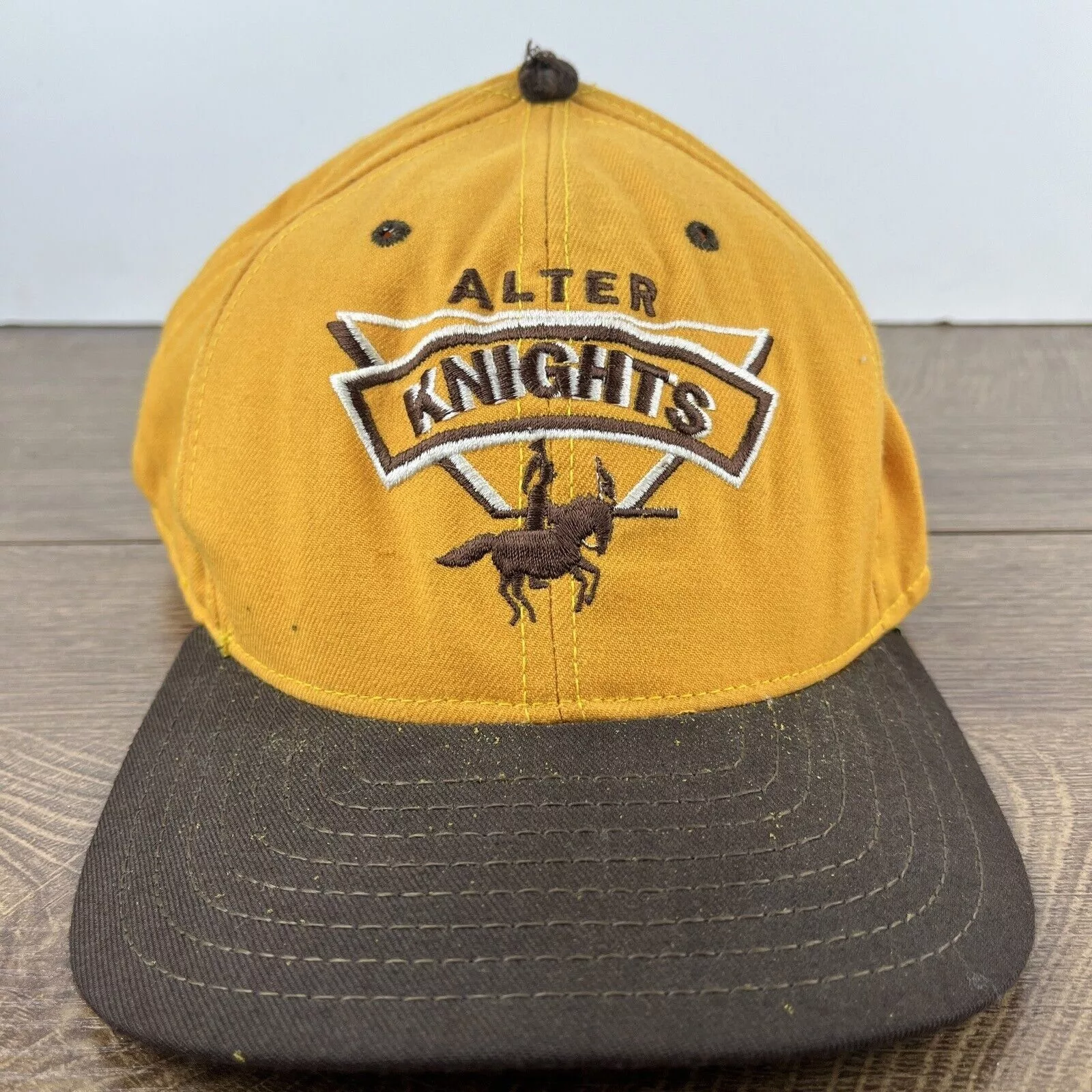 Other Hats Other Alter Knights Hat Alter High School Yellow Hat Adjustable Ad