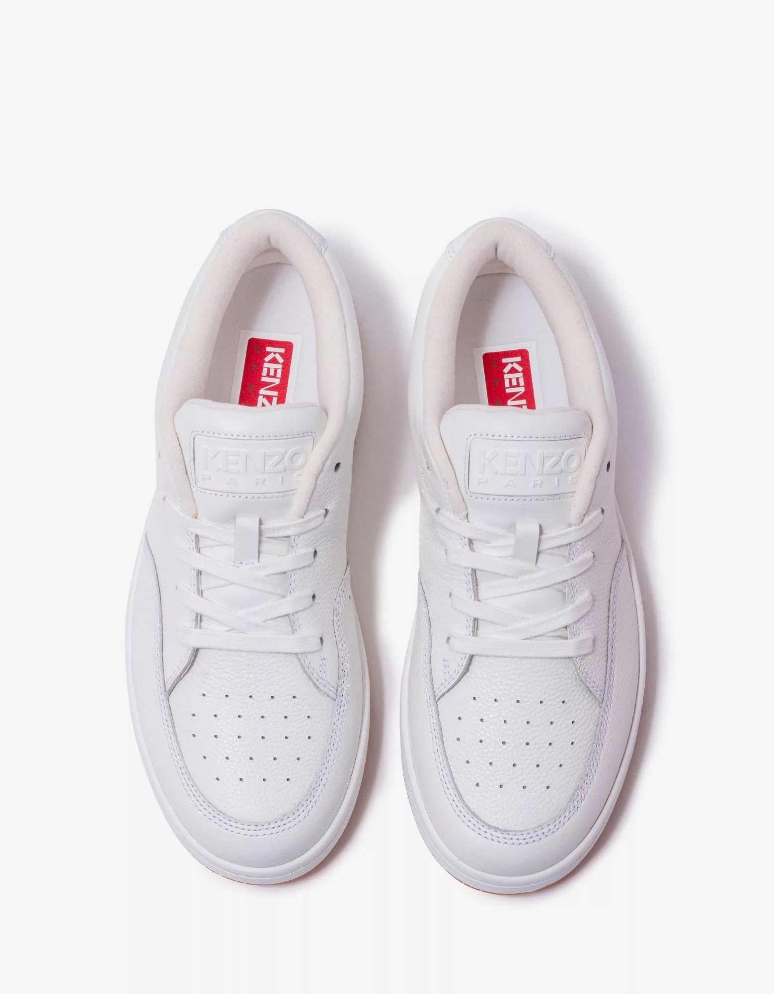 Kenzo Low Top Sneakers Off White Kenzo-Dome Trainers