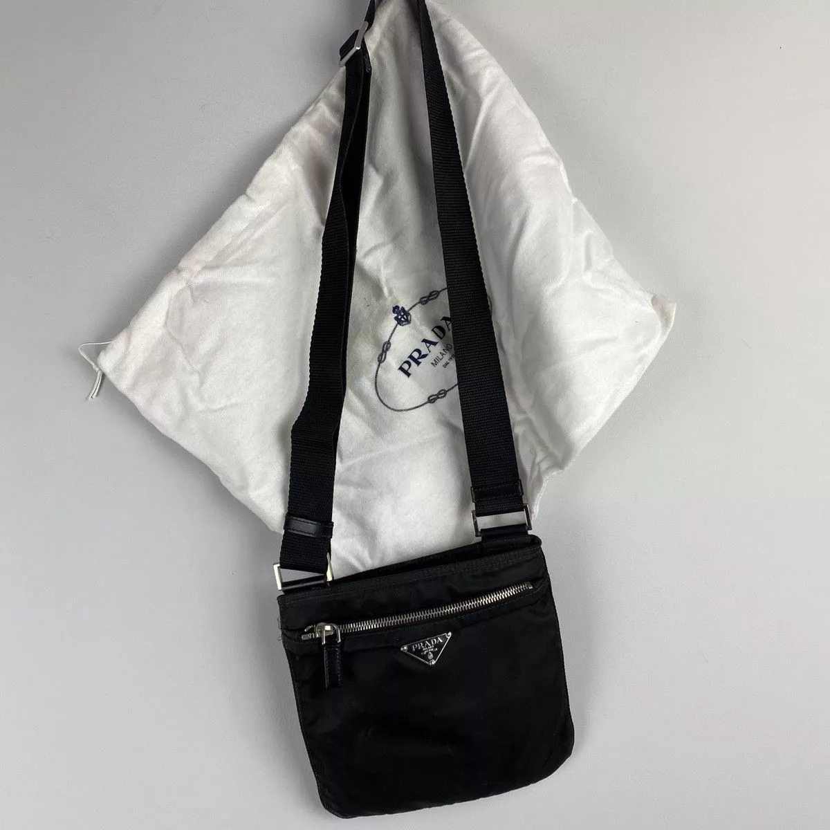 Prada Bags Luggage Authentic Prada Nylon Across Body Messenger Bag