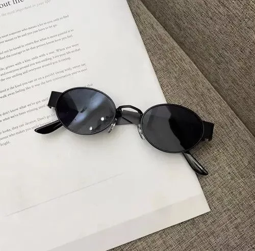 Electric Visual Sunglasses Electric Visual Vintage round frame sunglasses Black