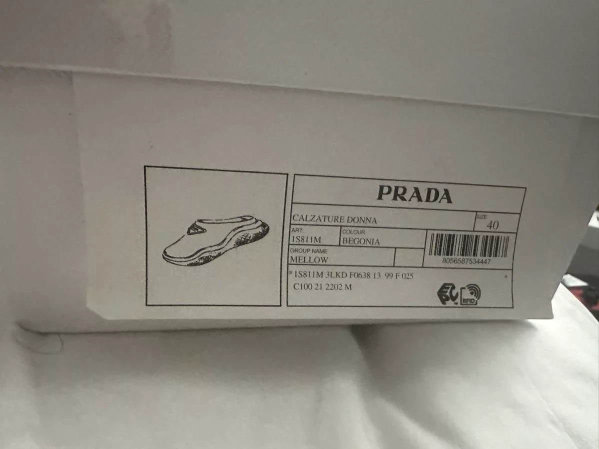 Prada Slip Ons prada Pink