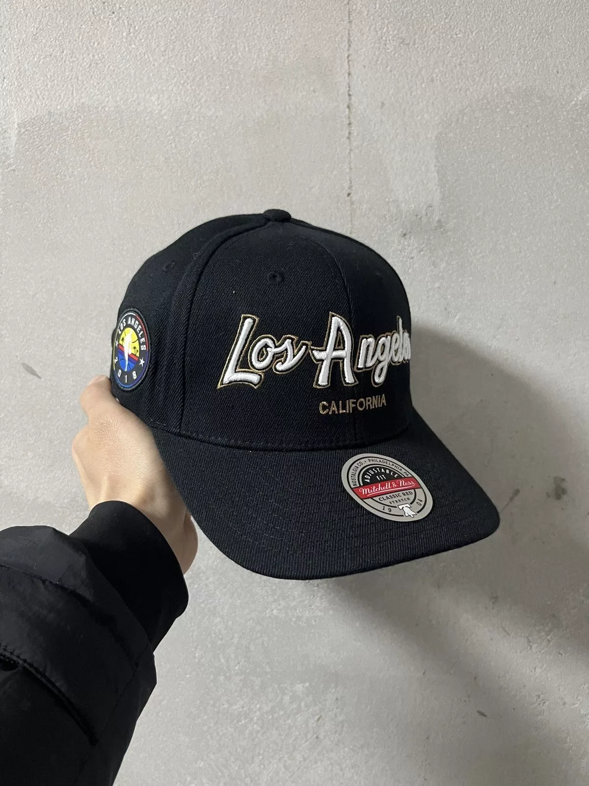 Mitchell & Ness Hats Mitchell & Ness × NBA Mitchell Ness MN NBA LA Lakers All Star Game Black Snapback Streetwear