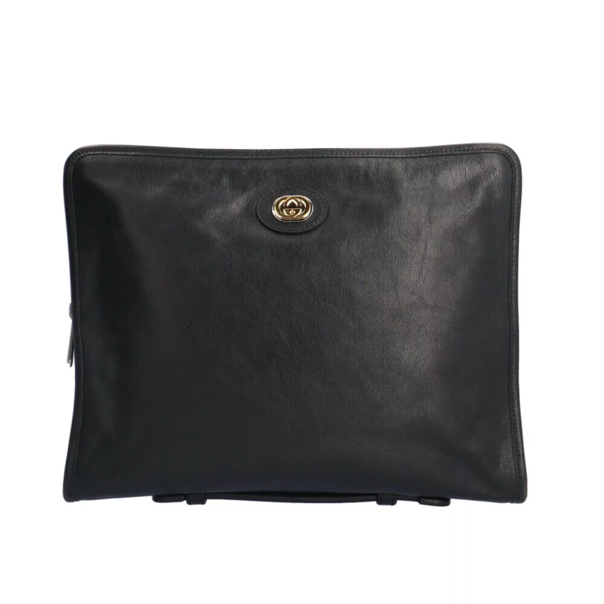 Gucci Other Gucci Clutch Bag Leather 575829 Black Men's GUCCI