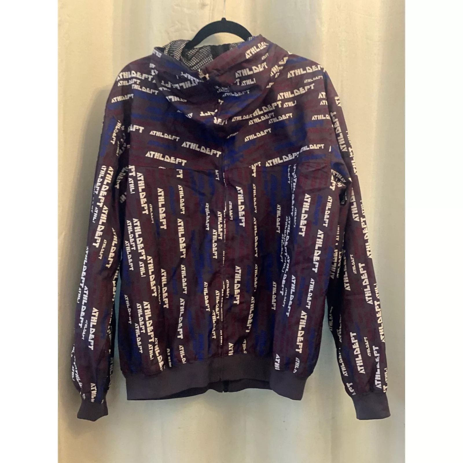 Nike Heavy Coats vtg Nike Sportswear Athletic Department nylon zip up jacket. Purple
