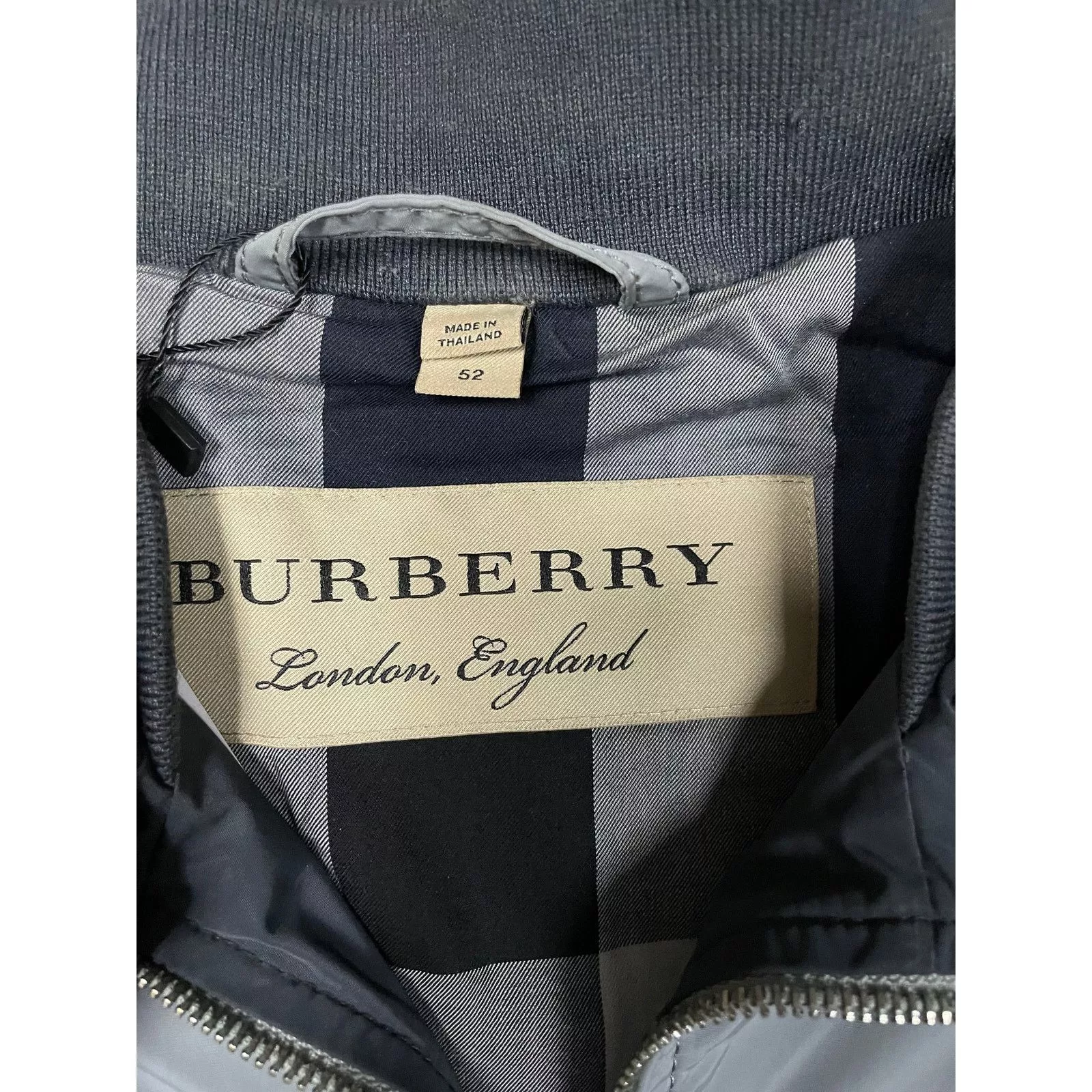 Burberry Light Jackets Burberry Windbreaker Grey 52 Used Gray