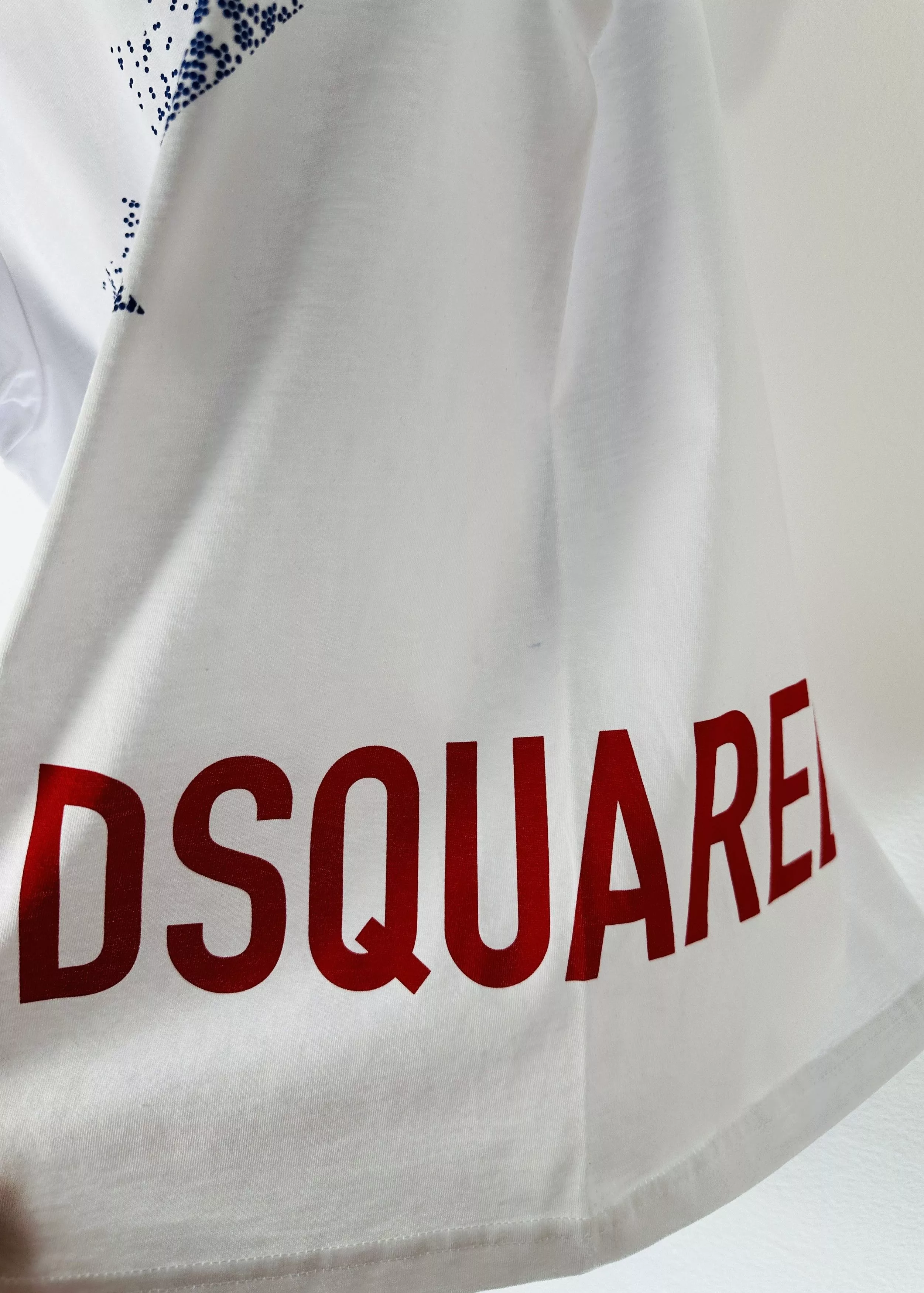 Dsquared2 Short Sleeve T Shirts Dsquared2 Printed cotton jersey t-shirt Multi