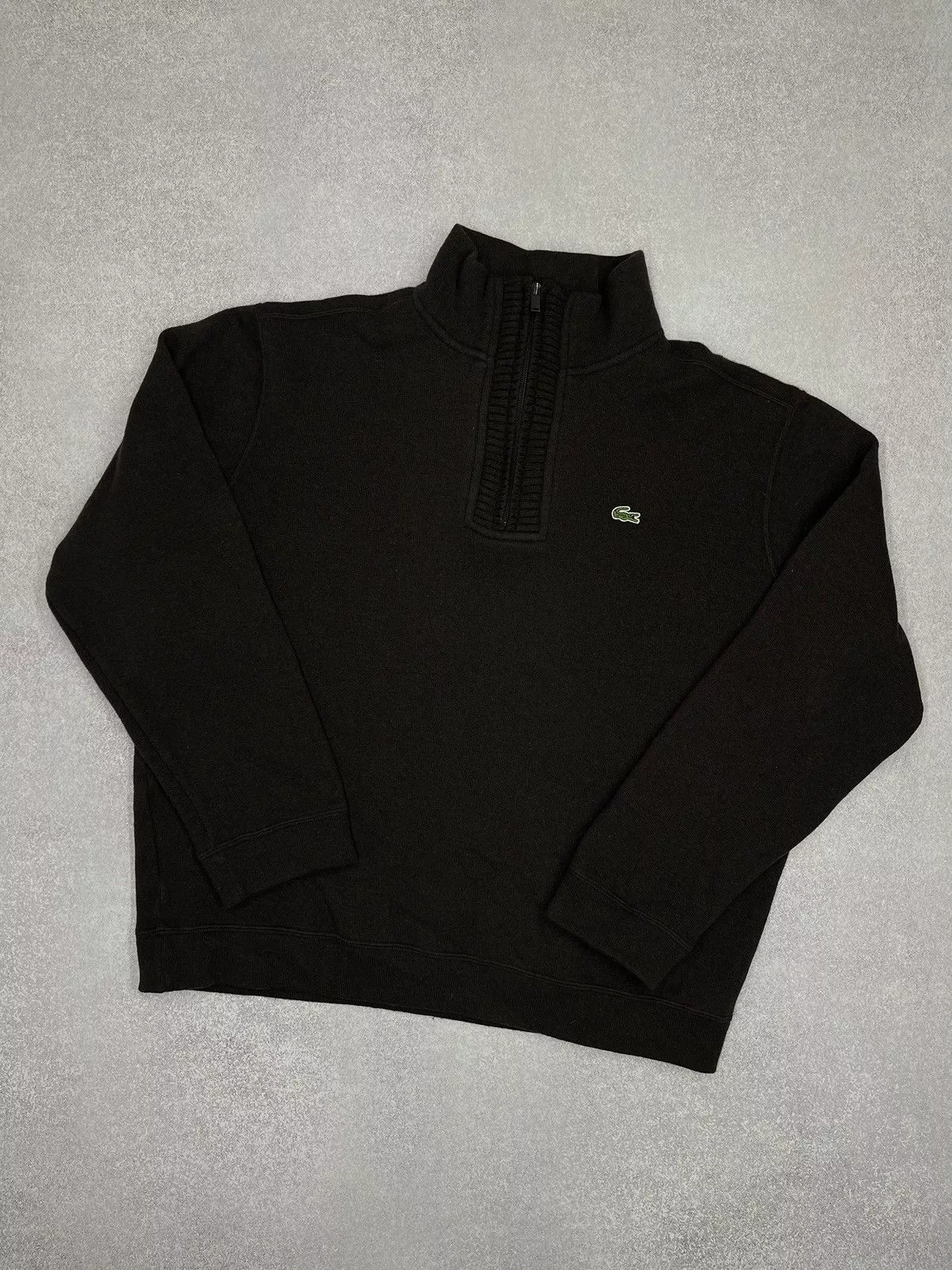 Lacoste Sweaters Knitwear Lacoste × Vintage Vintage Lacoste Sweater Brown Y2K Streetwear