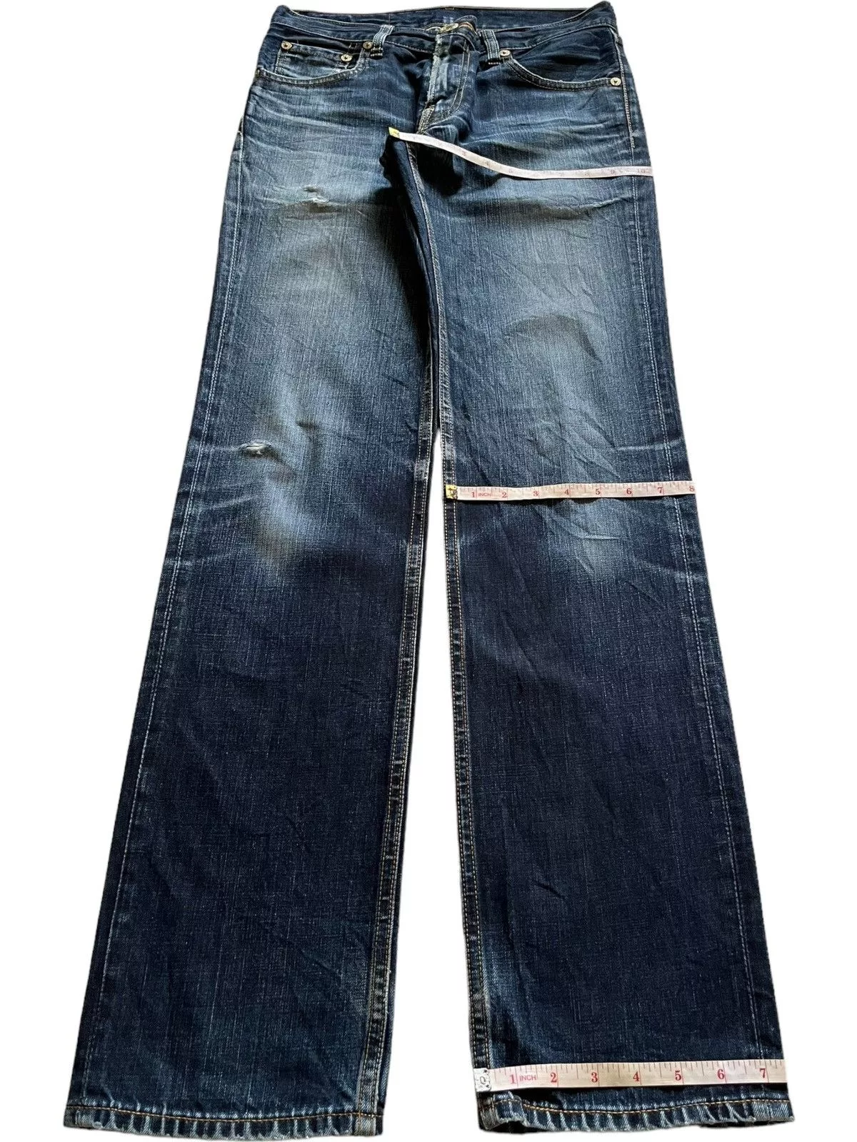 Levi's Denim Levi's × Levi's Vintage Clothing SALES 🔥 Vintage 90s Levis 602 Blue Denim Wash Distress Jean